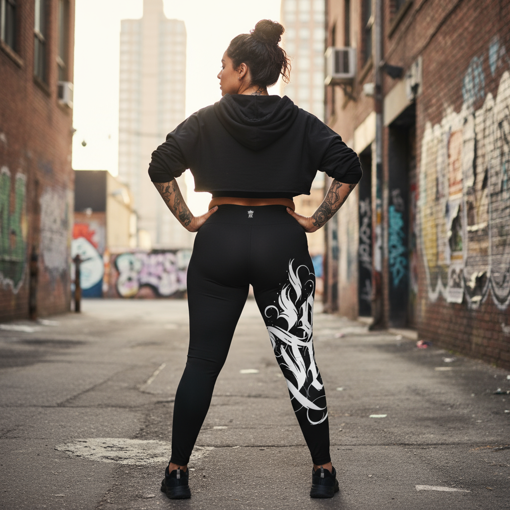 "Love Life" Plus Size Leggings