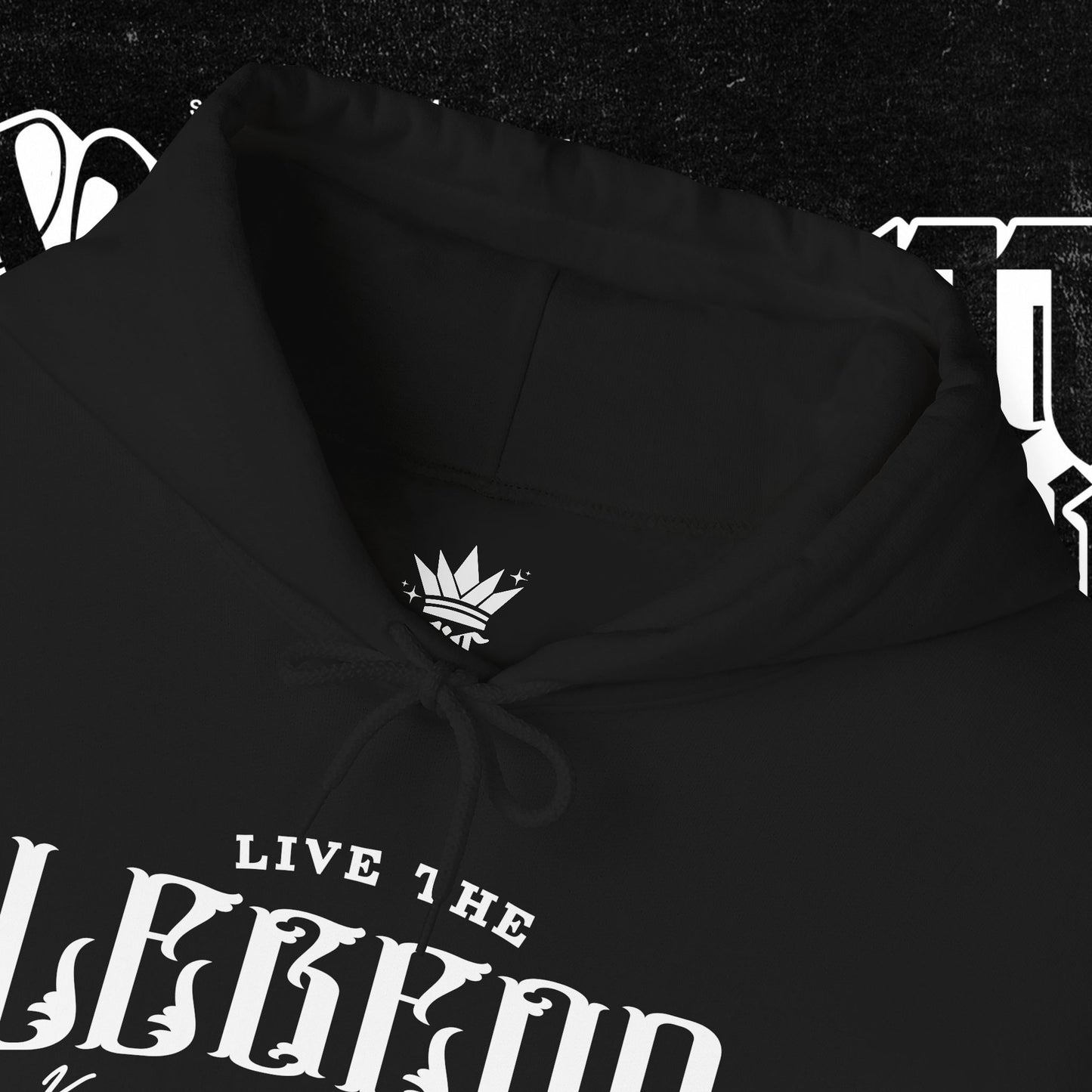 Live the Legend | Cozy Unisex Hoodie for Any Occasion, Gift for Friends, Streetwear Style