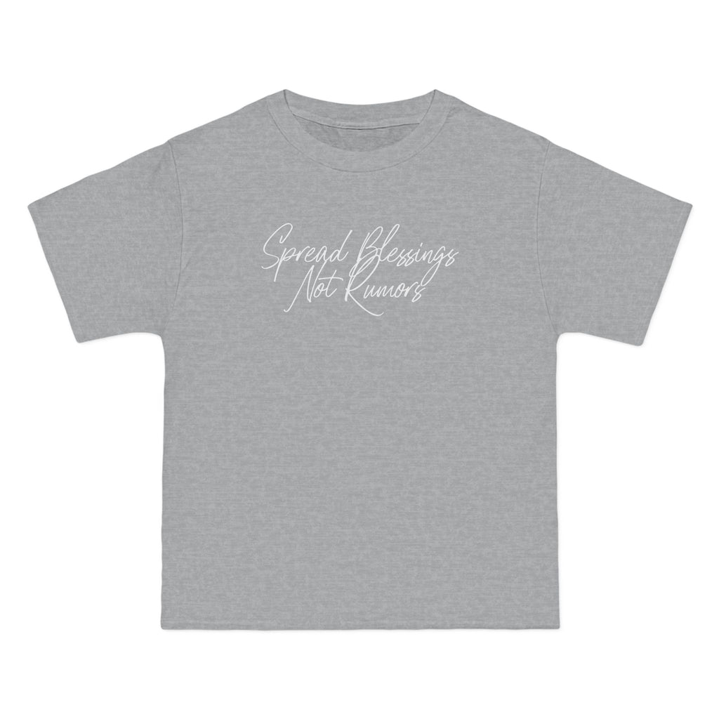 Spread Blessings Not Rumors - Script Tee