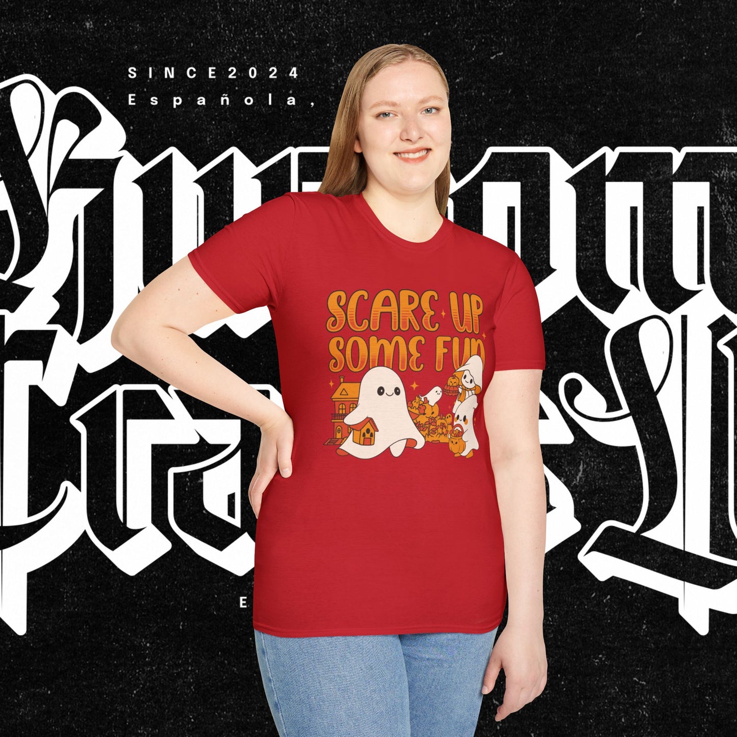 Ghost T-Shirt - Scare Up Some Fun Cute Ghost Design