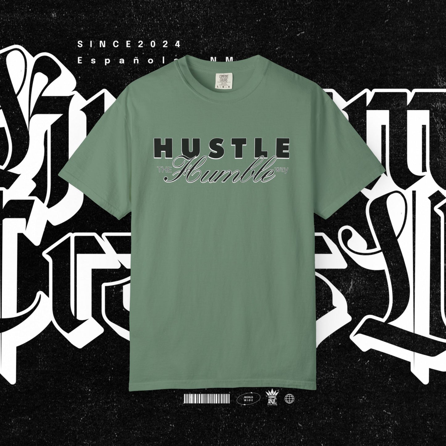 Hustle the Humble Way Unisex T-Shirt, Motivational Tee, Hustler Shirt Men Women, Inspirational Apparel, Positive Vibes Top
