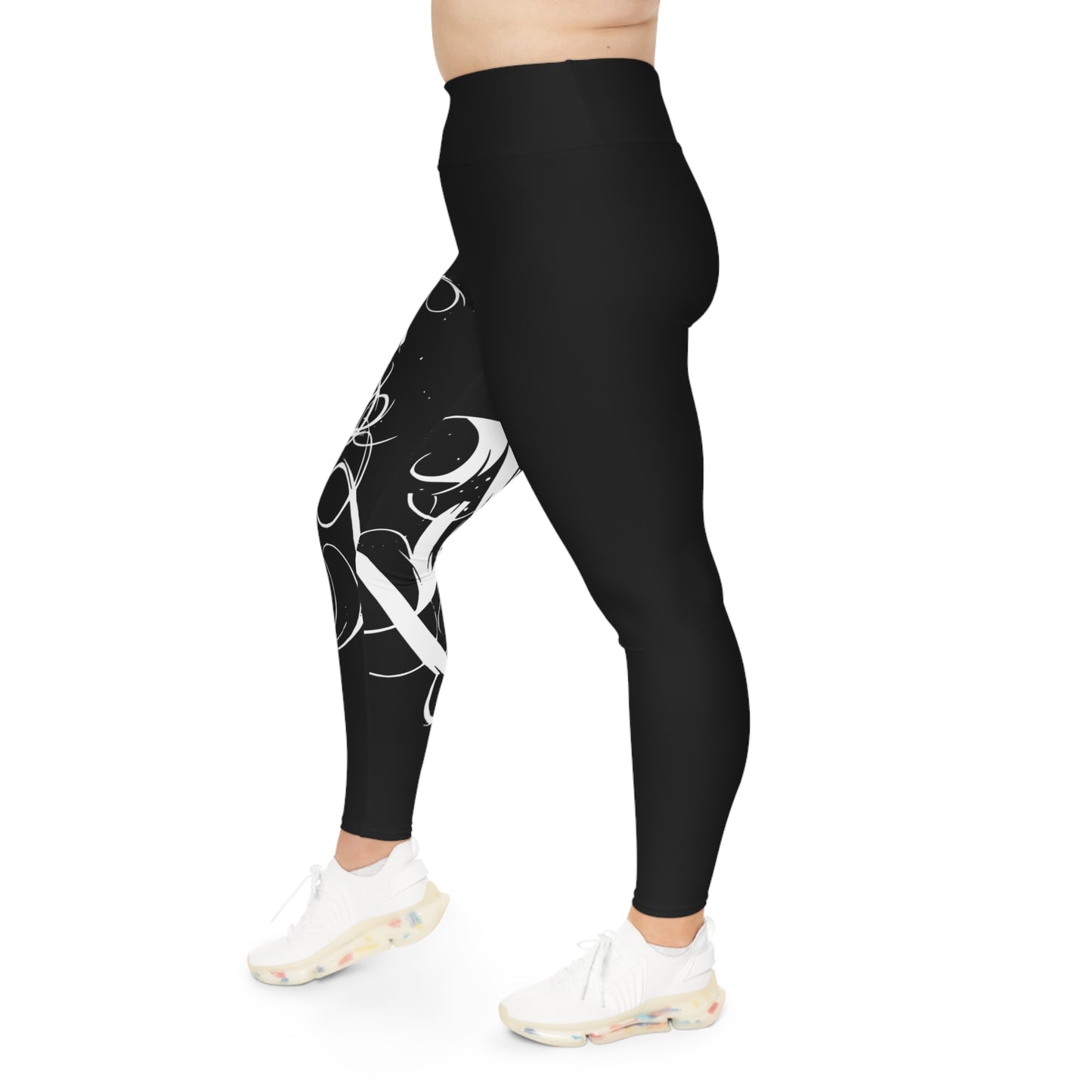 Love Life Stylish Plus Size Leggings, Plus Size Activewear, Comfortable Workout Tights, Yoga Pants for Curvy Women, Gift for Fitness Lovers, [...]