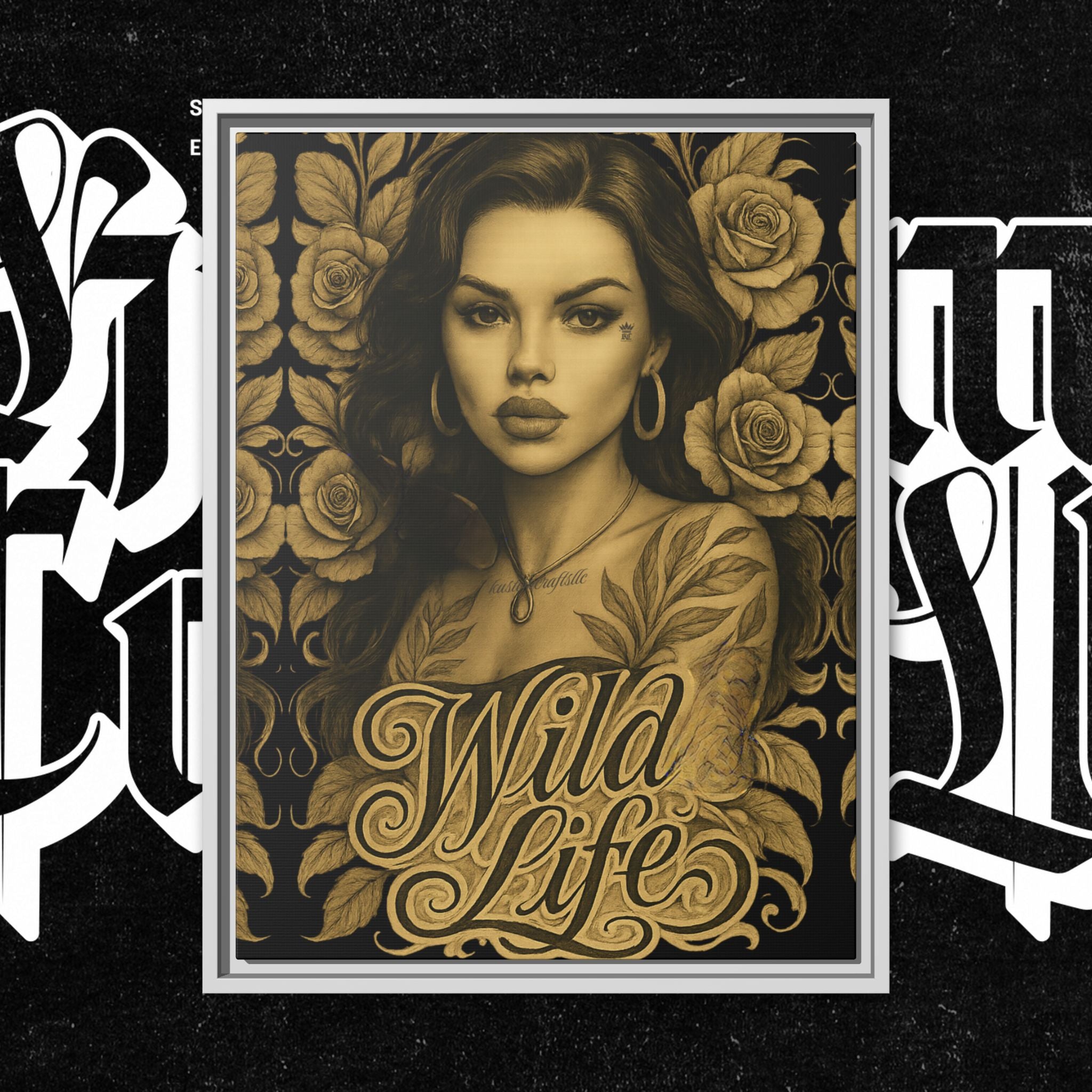 Wild Life — Framed Canvas