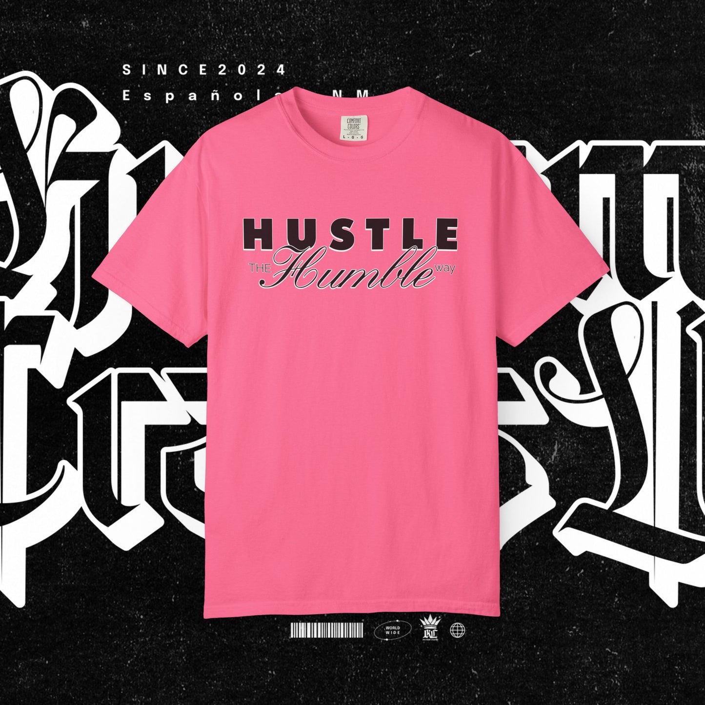 Hustle the Humble Way Unisex T-Shirt, Motivational Tee, Hustler Shirt Men Women, Inspirational Apparel, Positive Vibes Top