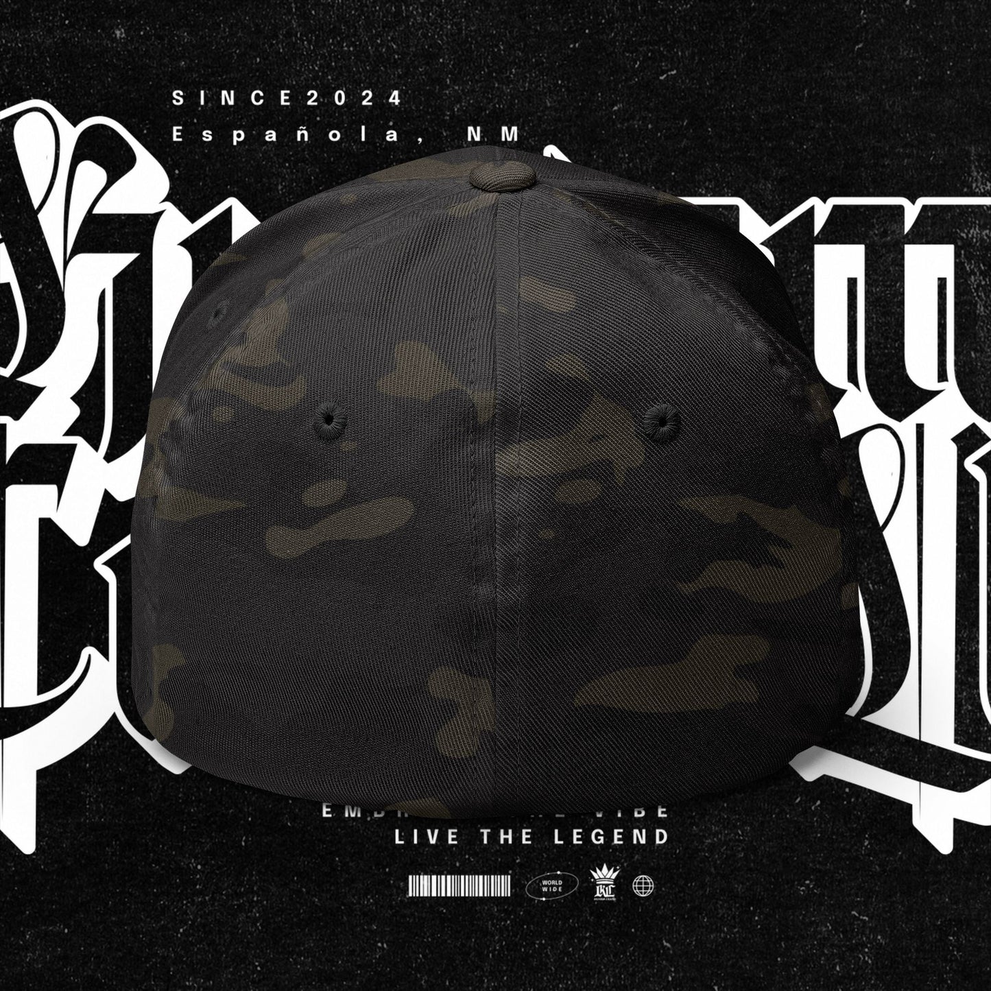Embroidered Death and Rebirth Cap