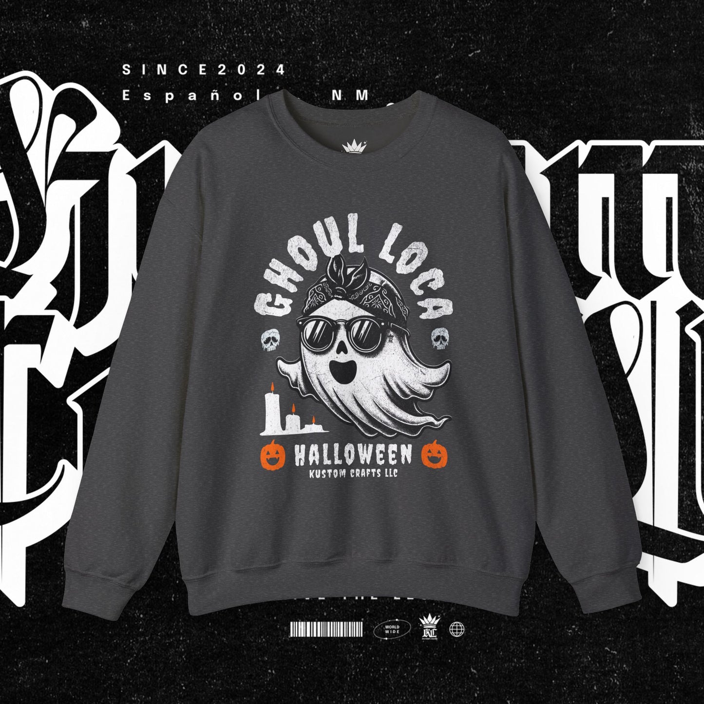 Ghoul Loca Halloween Sweatshirt, Cozy Unisex Crewneck for Fall Celebrations, Perfect for Halloween Parties, Ghost Lover Gift, Festival [...]