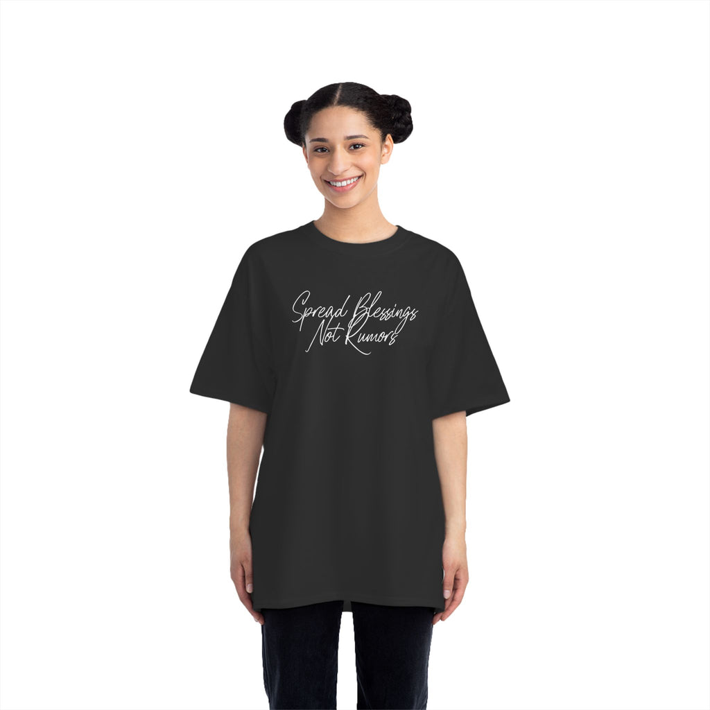 Spread Blessings Not Rumors - Script Tee