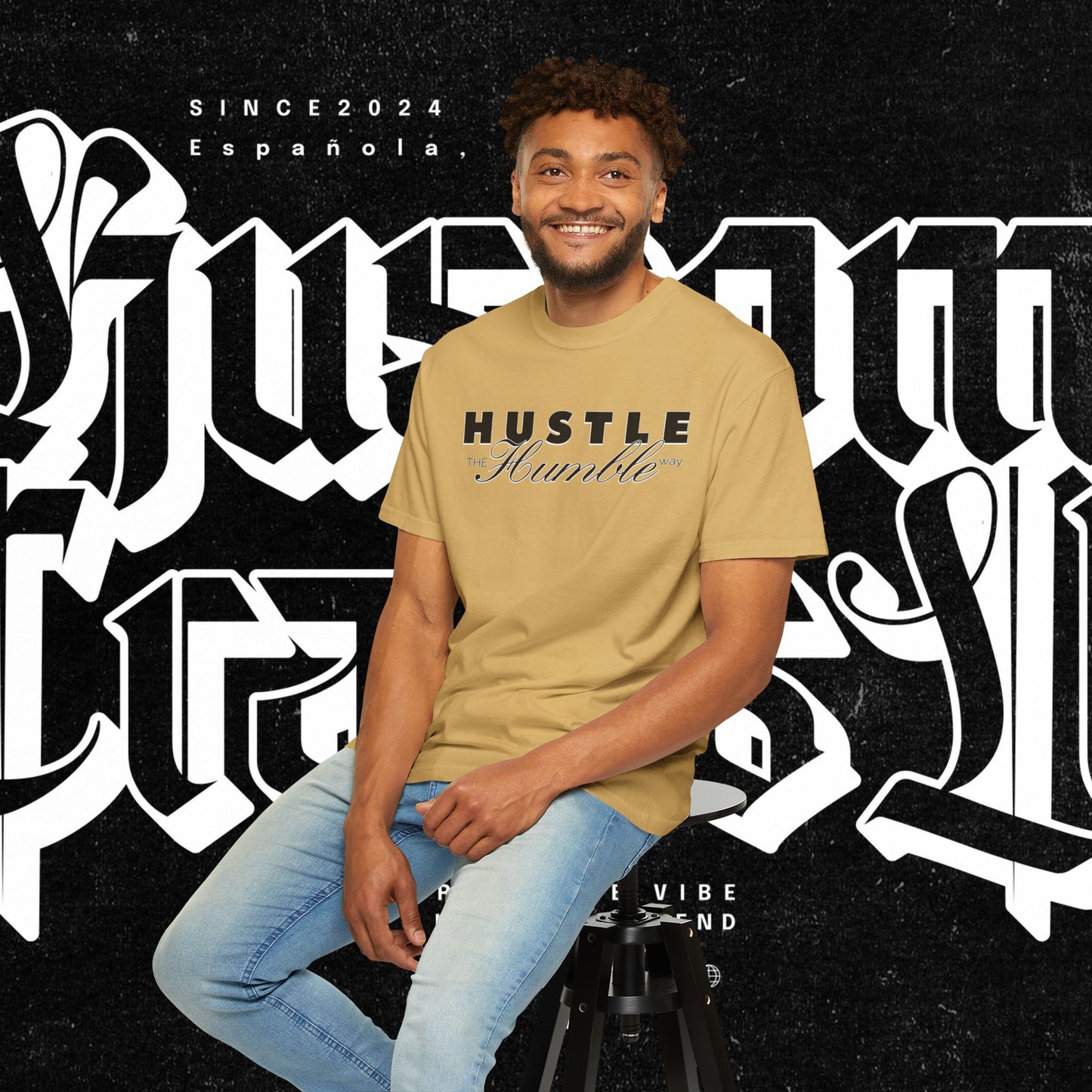 Hustle the Humble Way Unisex T-Shirt, Motivational Tee, Hustler Shirt Men Women, Inspirational Apparel, Positive Vibes Top