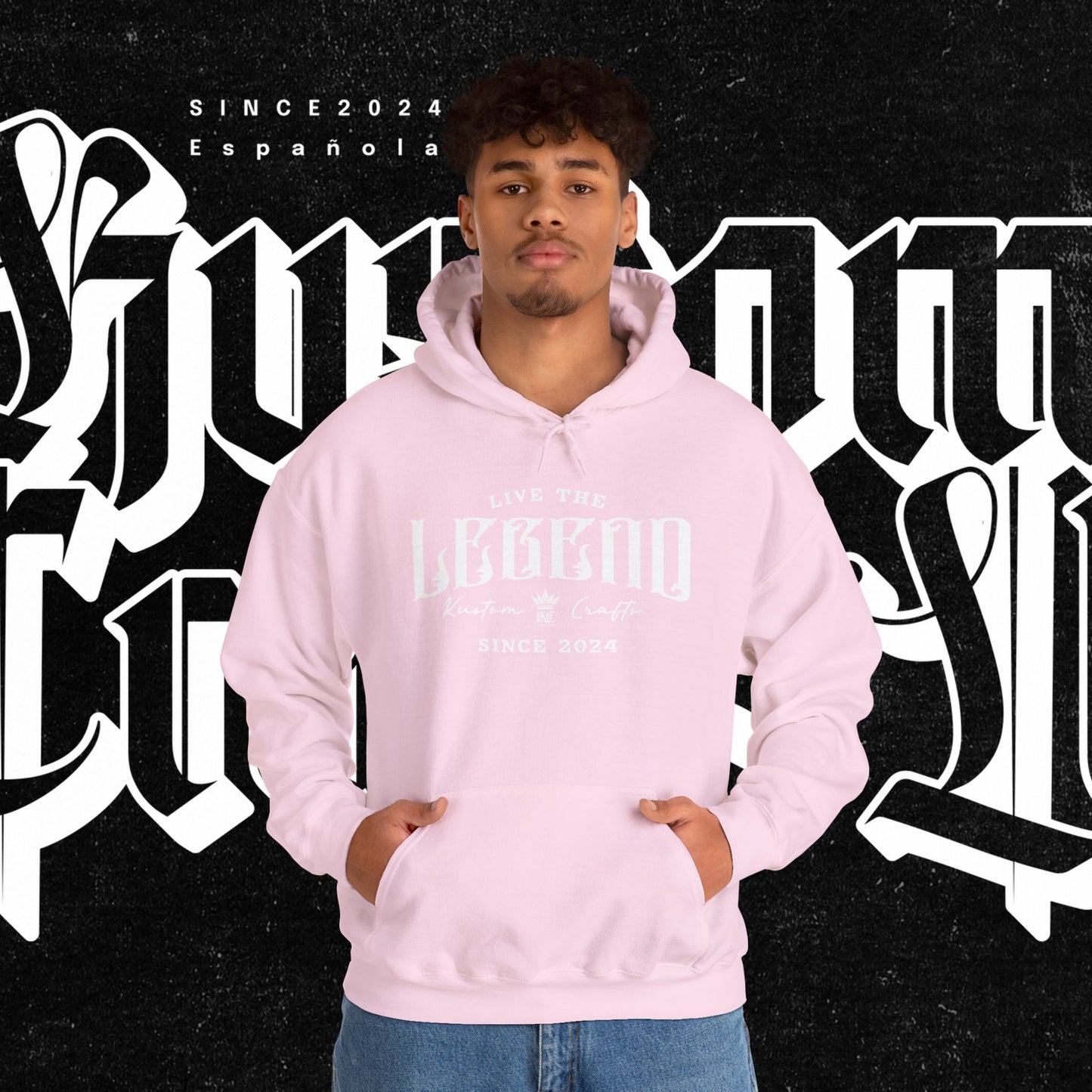 Live the Legend | Cozy Unisex Hoodie for Any Occasion, Gift for Friends, Streetwear Style