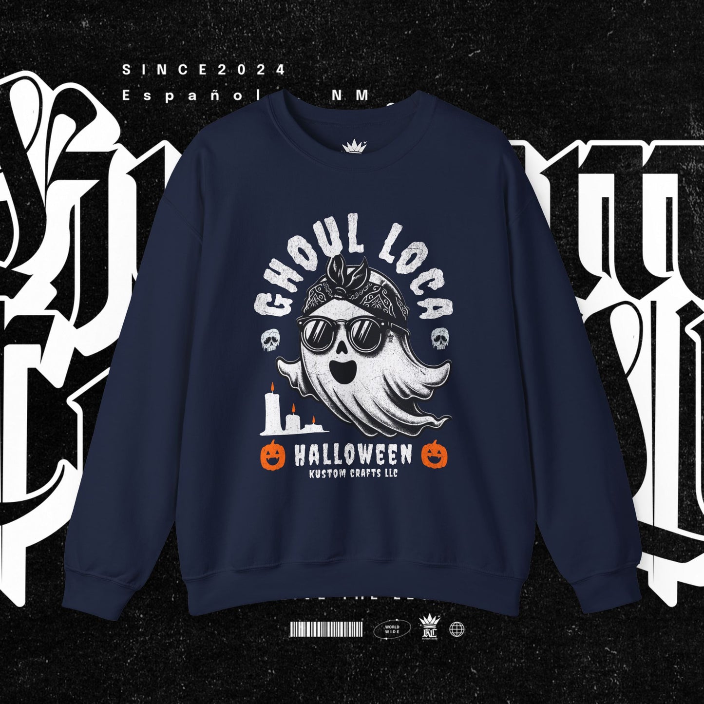 Ghoul Loca Halloween Sweatshirt, Cozy Unisex Crewneck for Fall Celebrations, Perfect for Halloween Parties, Ghost Lover Gift, Festival [...]