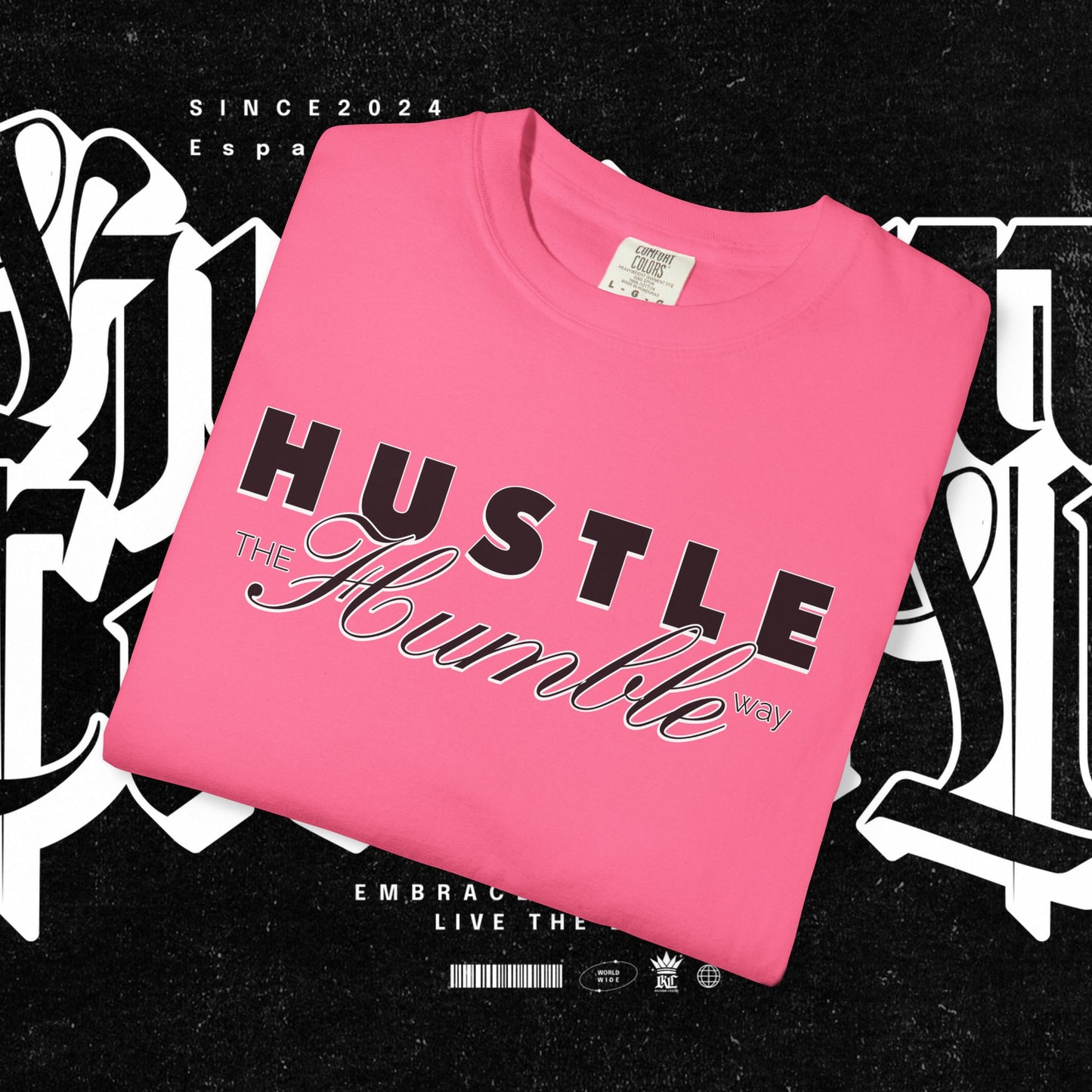 Hustle the Humble Way Unisex T-Shirt, Motivational Tee, Hustler Shirt Men Women, Inspirational Apparel, Positive Vibes Top