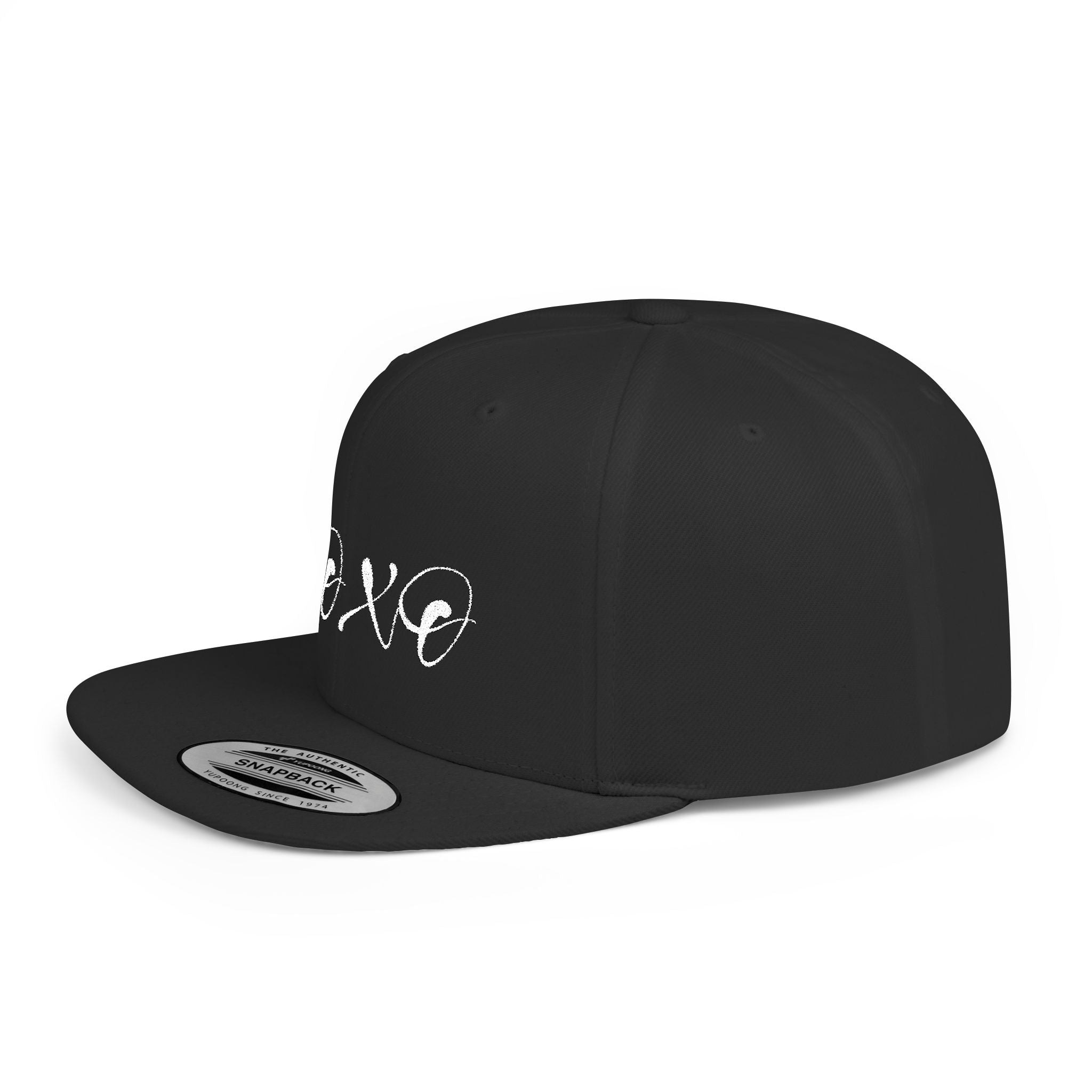 XOXO embroidered Flat Bill Snapback