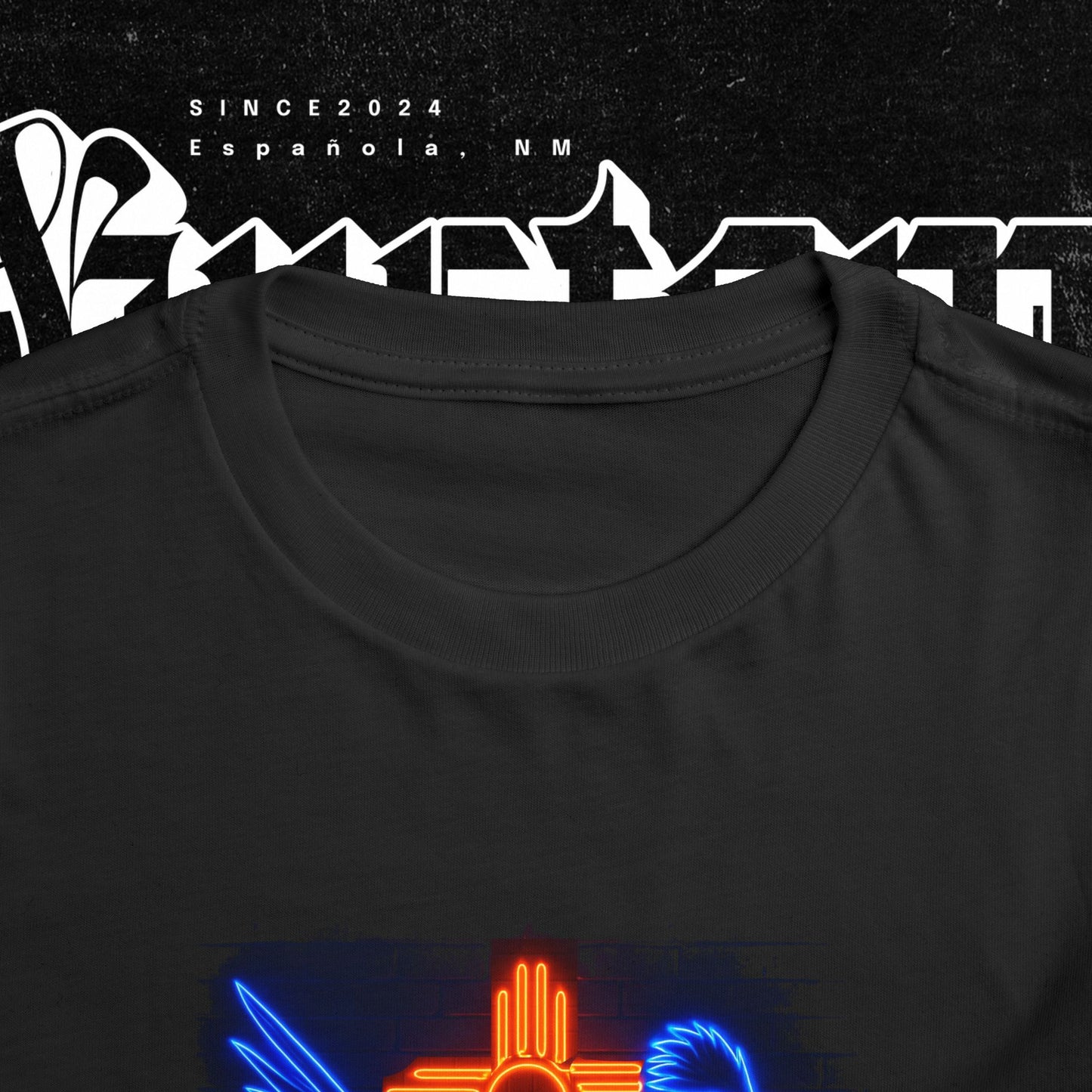 Neon Roadrunner New Mexico Design - Toddler Tee