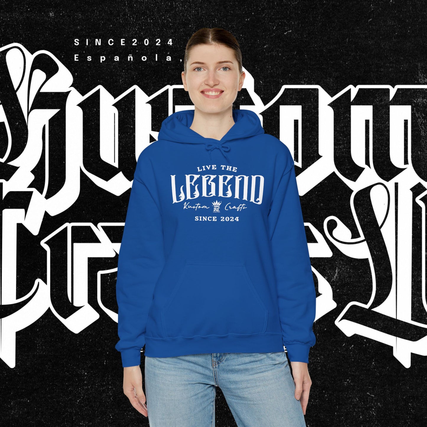 Live the Legend | Cozy Unisex Hoodie for Any Occasion, Gift for Friends, Streetwear Style