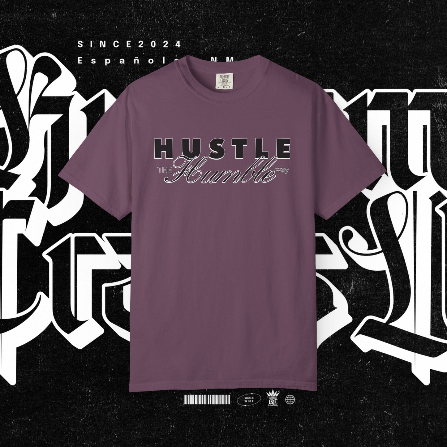 Hustle the Humble Way Unisex T-Shirt, Motivational Tee, Hustler Shirt Men Women, Inspirational Apparel, Positive Vibes Top