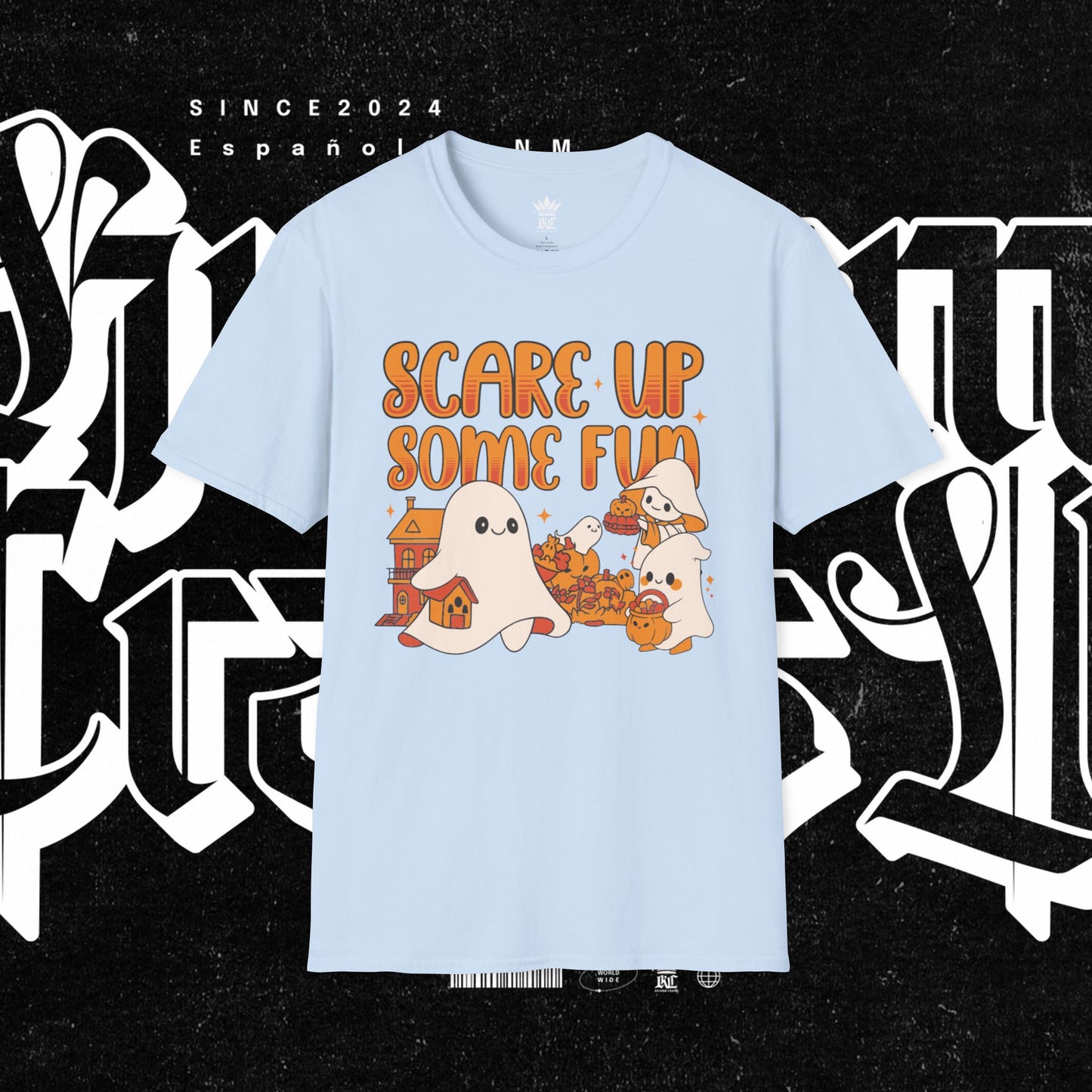 Ghost T-Shirt - Scare Up Some Fun Cute Ghost Design
