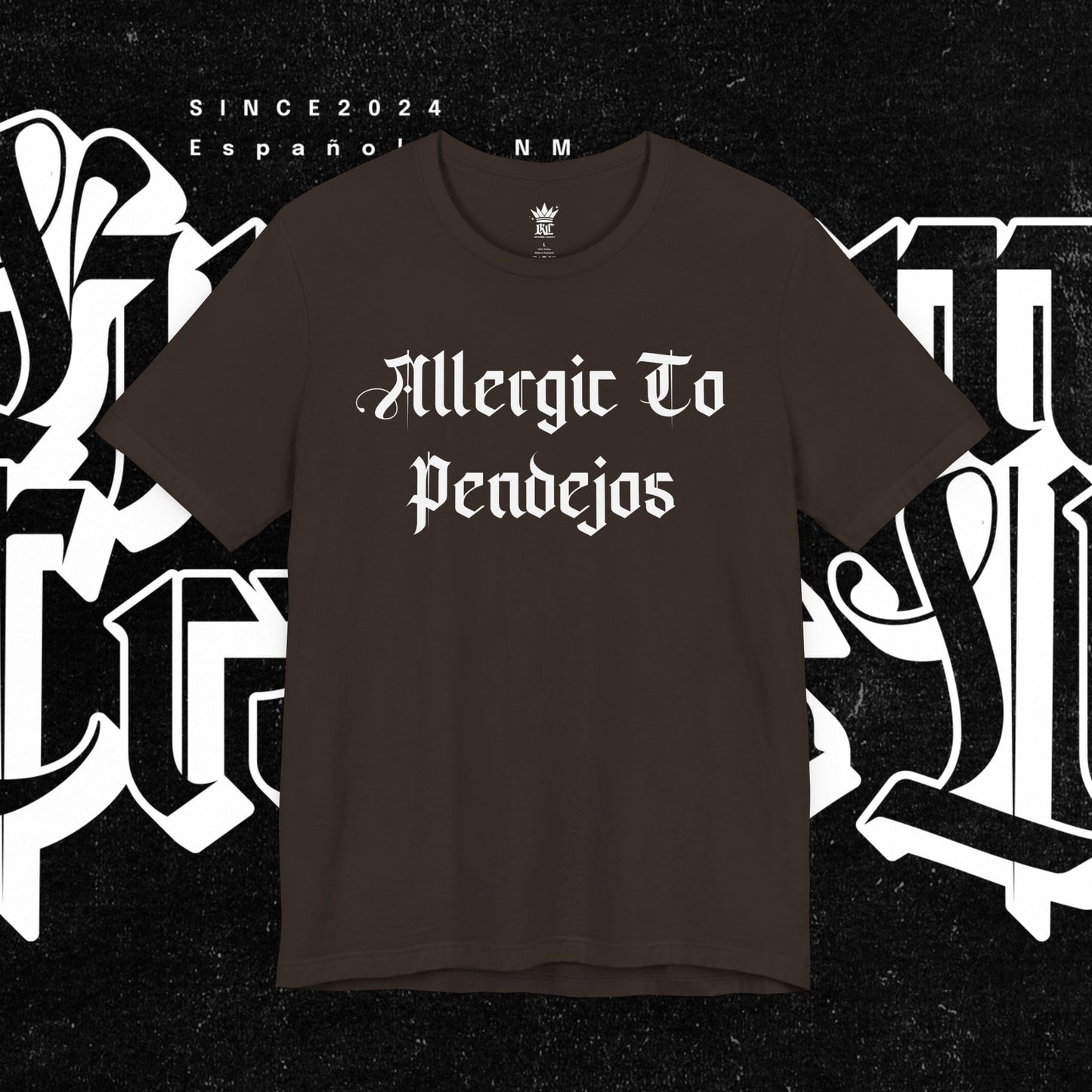 Allergic to Pendejos Unisex Jersey Tee | Casual Humor Shirt | Gift for Friends, Birthday, Humor Apparel, Everyday Wear