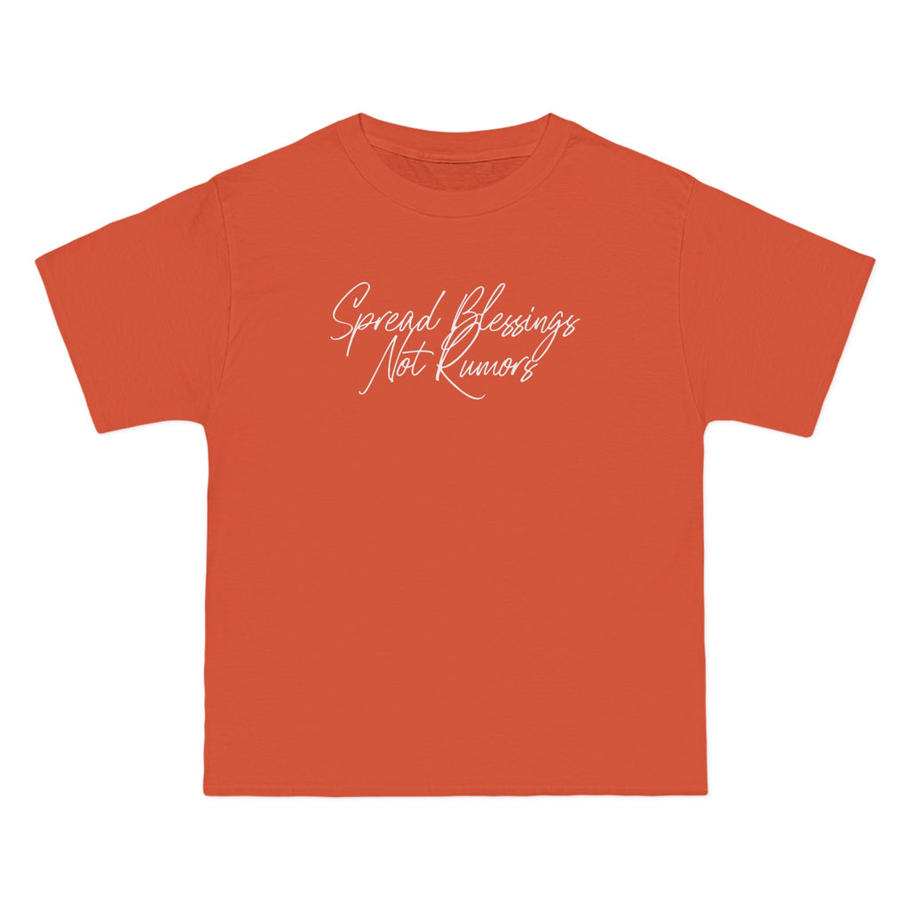Spread Blessings Not Rumors - Script Tee