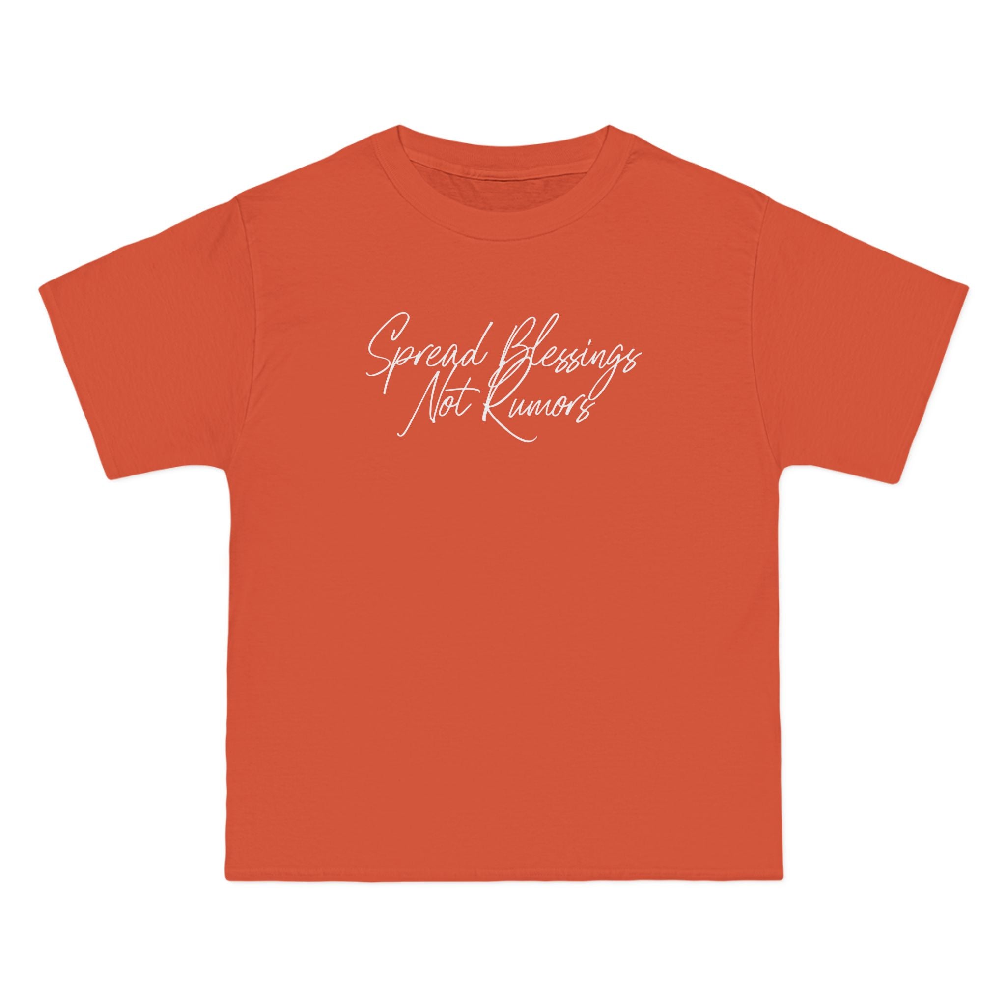 Spread Blessings Not Rumors - Script Tee