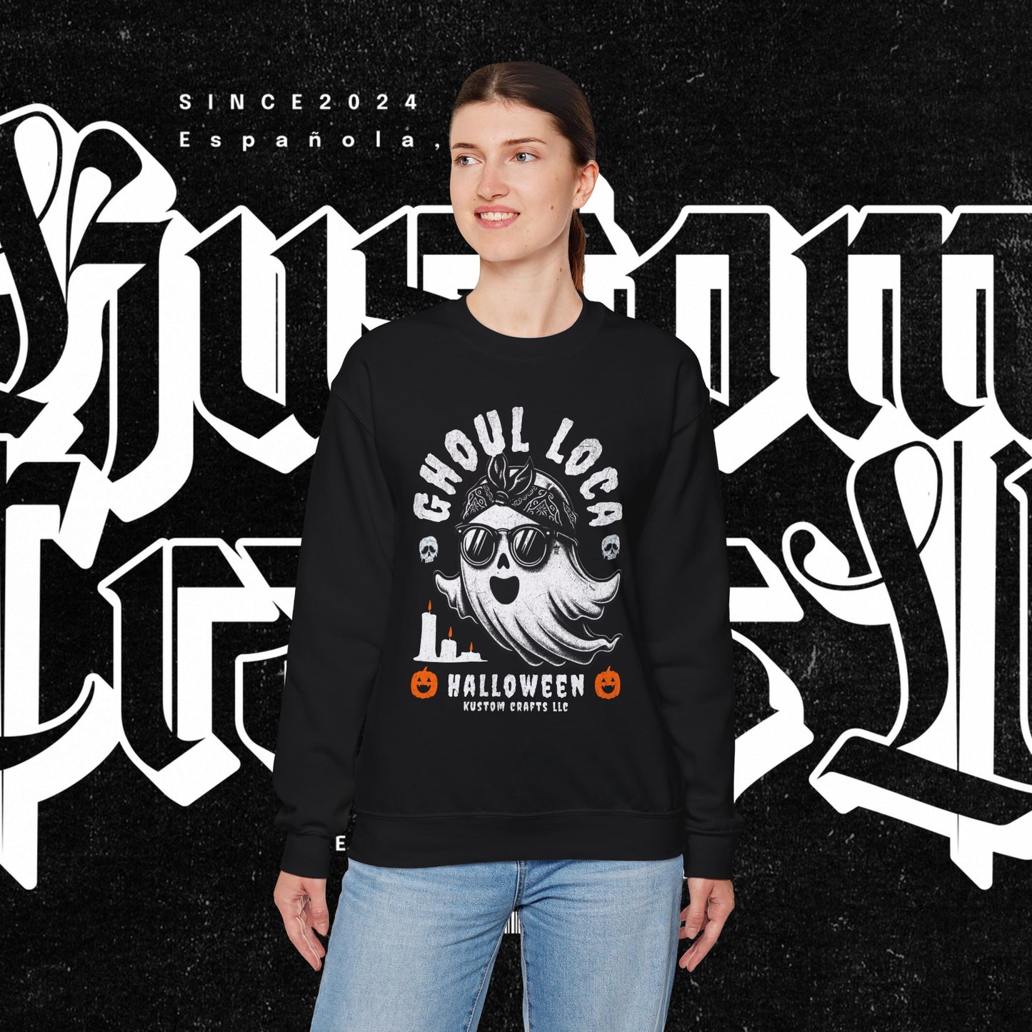Ghoul Loca Halloween Sweatshirt, Cozy Unisex Crewneck for Fall Celebrations, Perfect for Halloween Parties, Ghost Lover Gift, Festival [...]