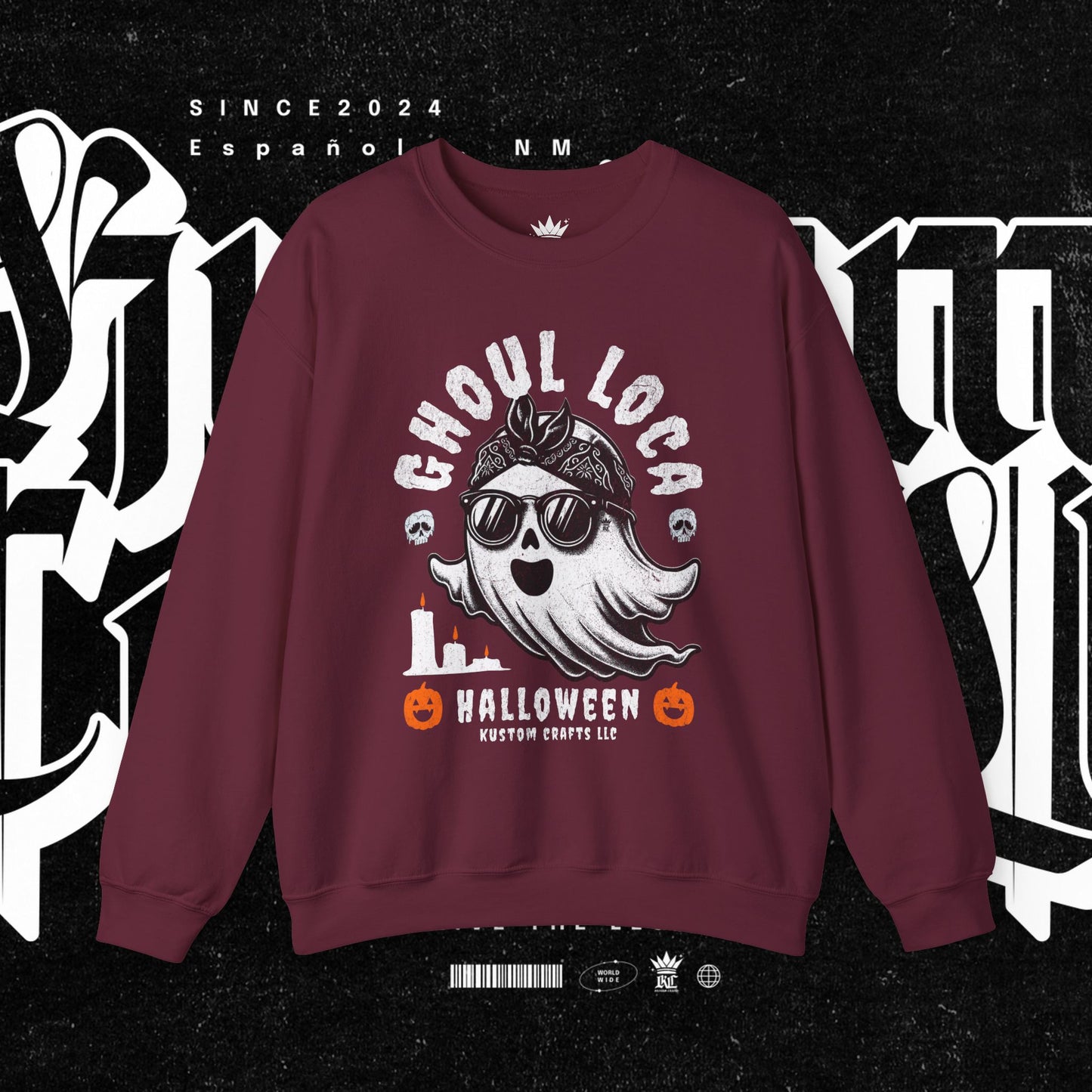 Ghoul Loca Halloween Sweatshirt, Cozy Unisex Crewneck for Fall Celebrations, Perfect for Halloween Parties, Ghost Lover Gift, Festival [...]