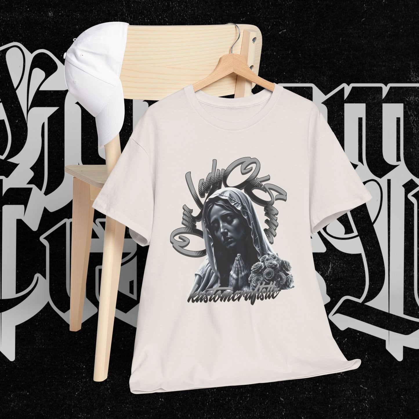 Our Lady Of Sorrow Unisex Heavy Cotton Tee with Unique Artistic Design, Vintage Style T-Shirt, Casual Everyday Wear, Graphic Tee for Men and Women, Gift [...]