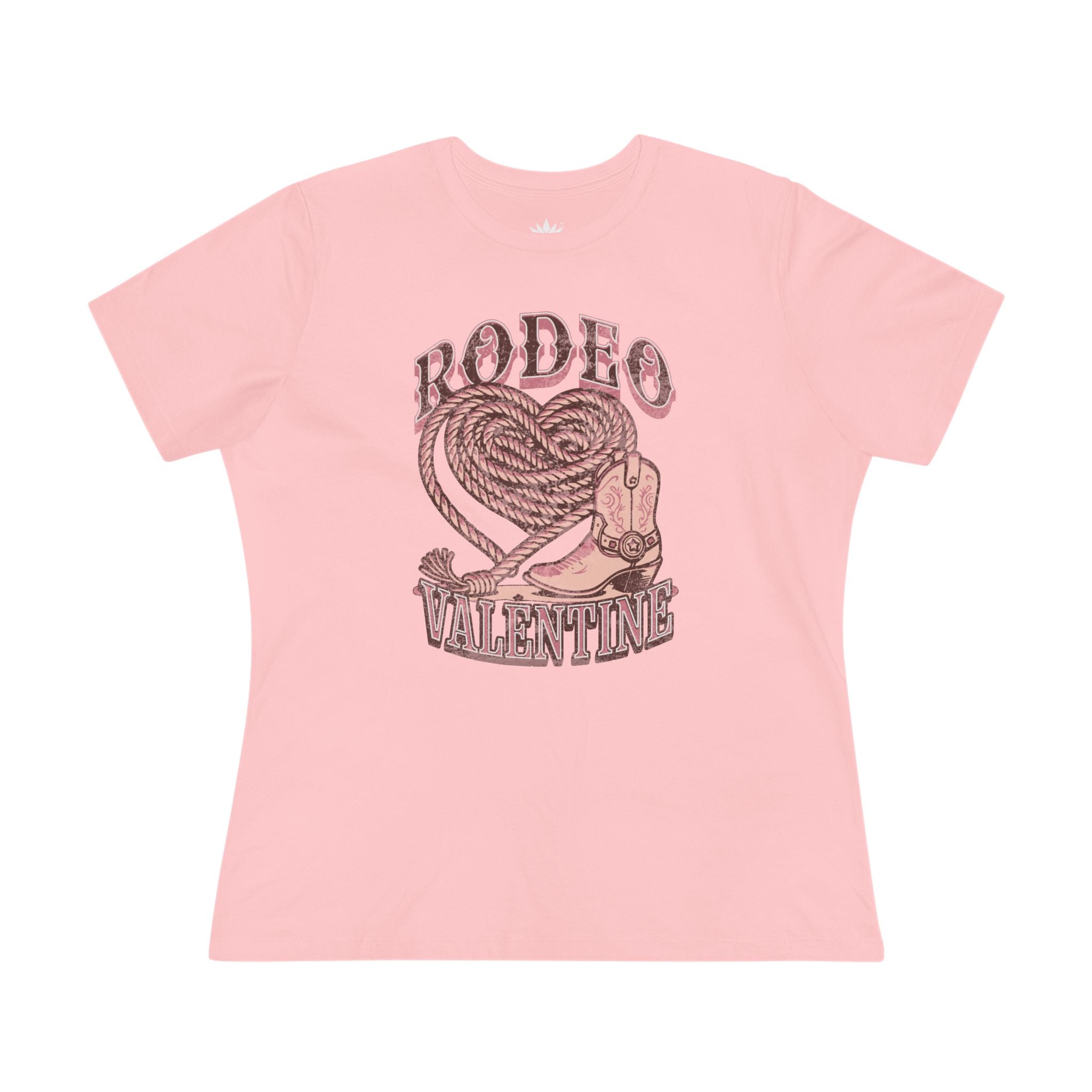 Rodeo Valentine Tee — Women's Cotton T-Shirt