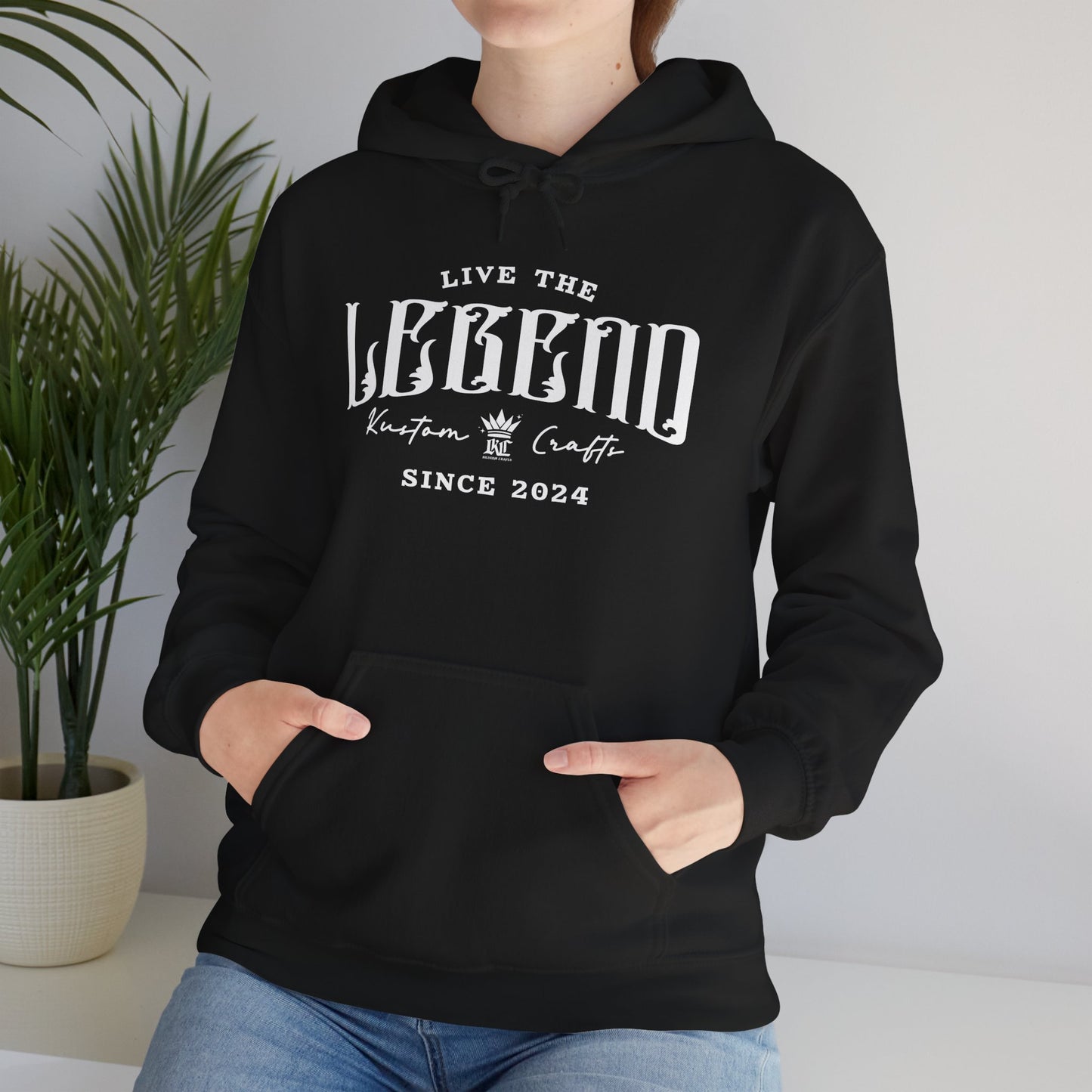 Live the Legend | Cozy Unisex Hoodie for Any Occasion, Gift for Friends, Streetwear Style