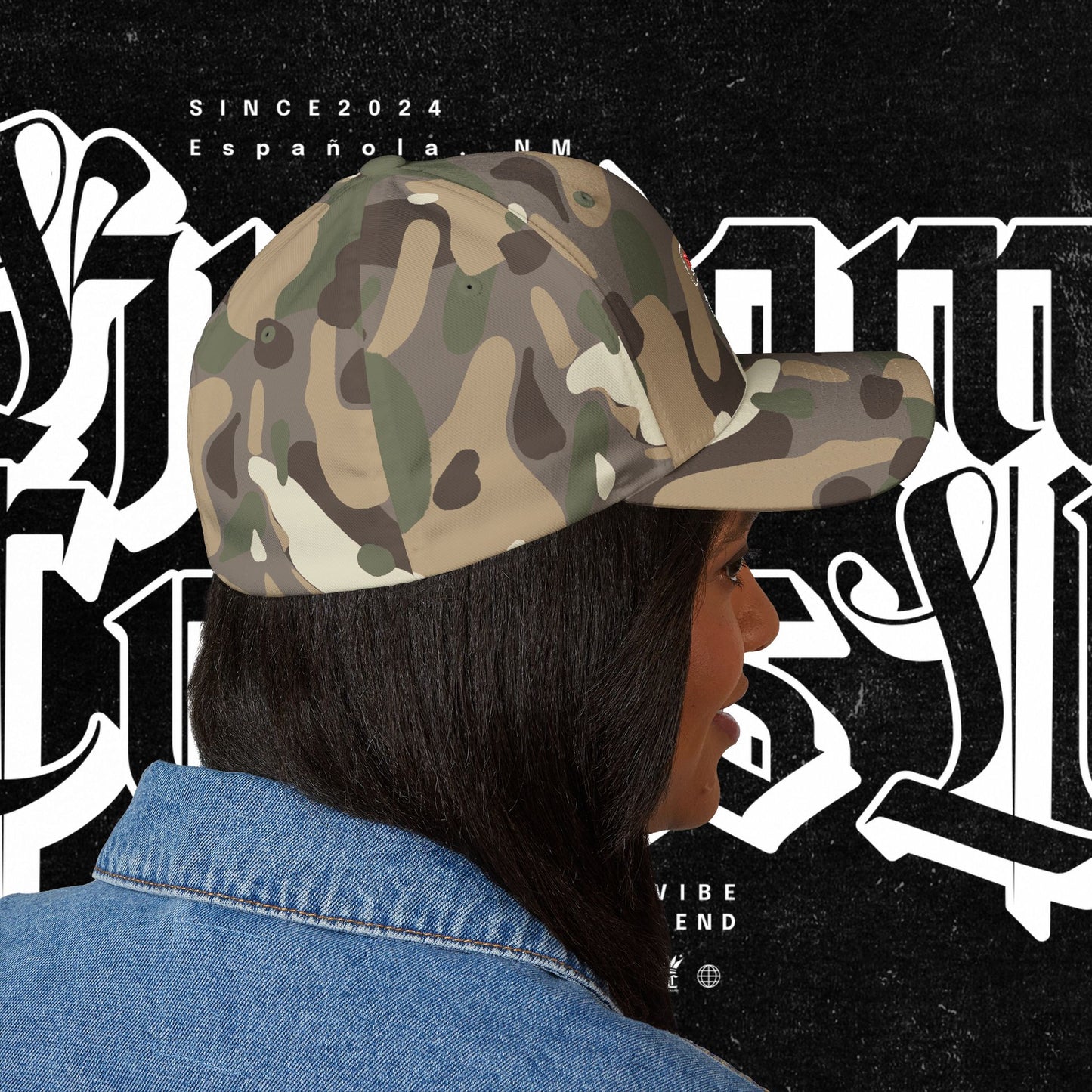 Embroidered Death and Rebirth Cap