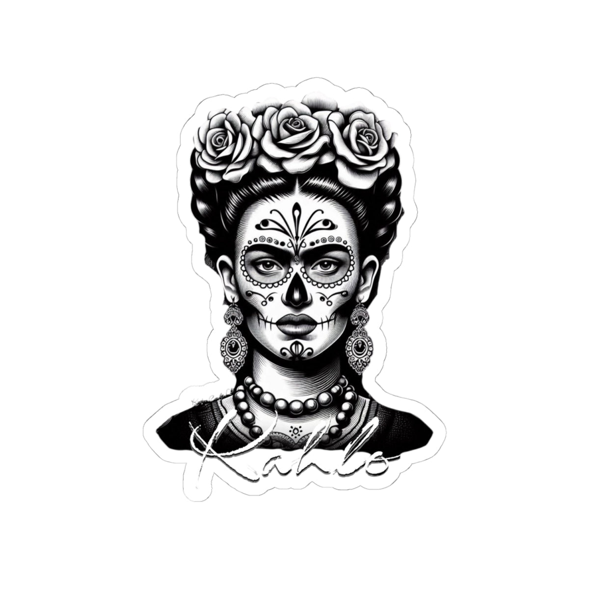 Frida Kahlo Kiss-Cut Stickers, Artistic Decals for Laptops, Journals, Water Bottles, Unique Gifts for Art Lovers, Day of the Dead [...]