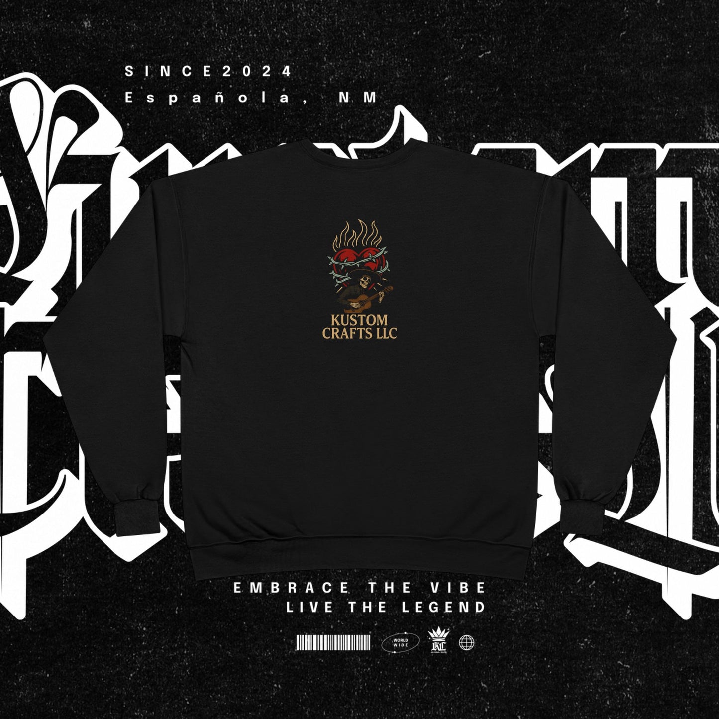 Corazón del Fuego Heart of Fire Sweatshirt
