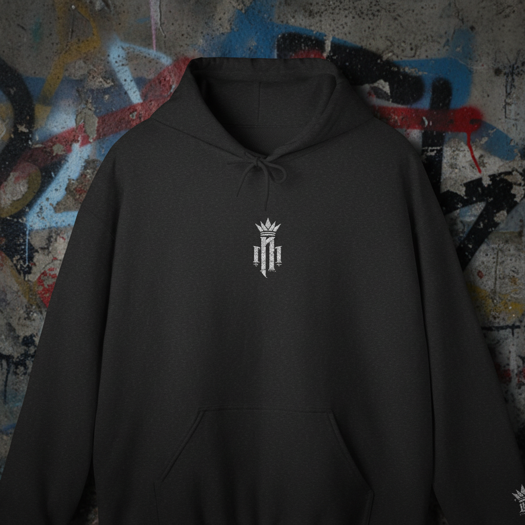 NM Monogram - Embroidered Hoodie