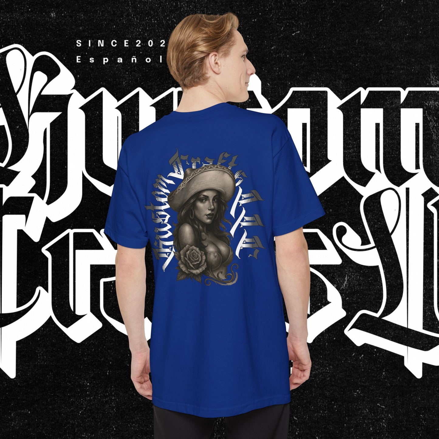TALL-T Senora Street Art Unisex TALL T-Shirt, Graphic Tee for Urban Style, Casual Wear, Gift for Art Lovers, Birthday, Streetwear
