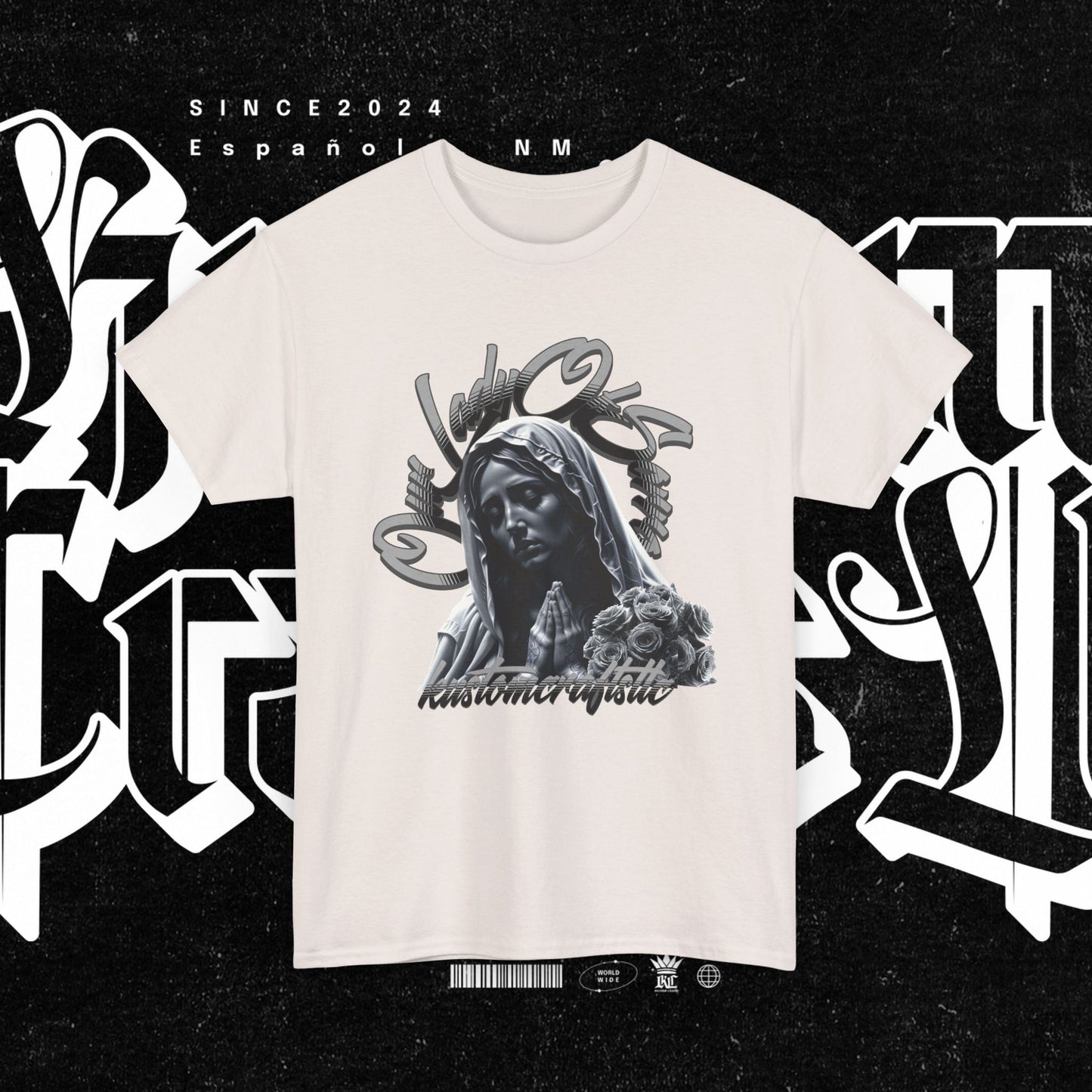 Our Lady Of Sorrow Unisex Heavy Cotton Tee with Unique Artistic Design, Vintage Style T-Shirt, Casual Everyday Wear, Graphic Tee for Men and Women, Gift [...]