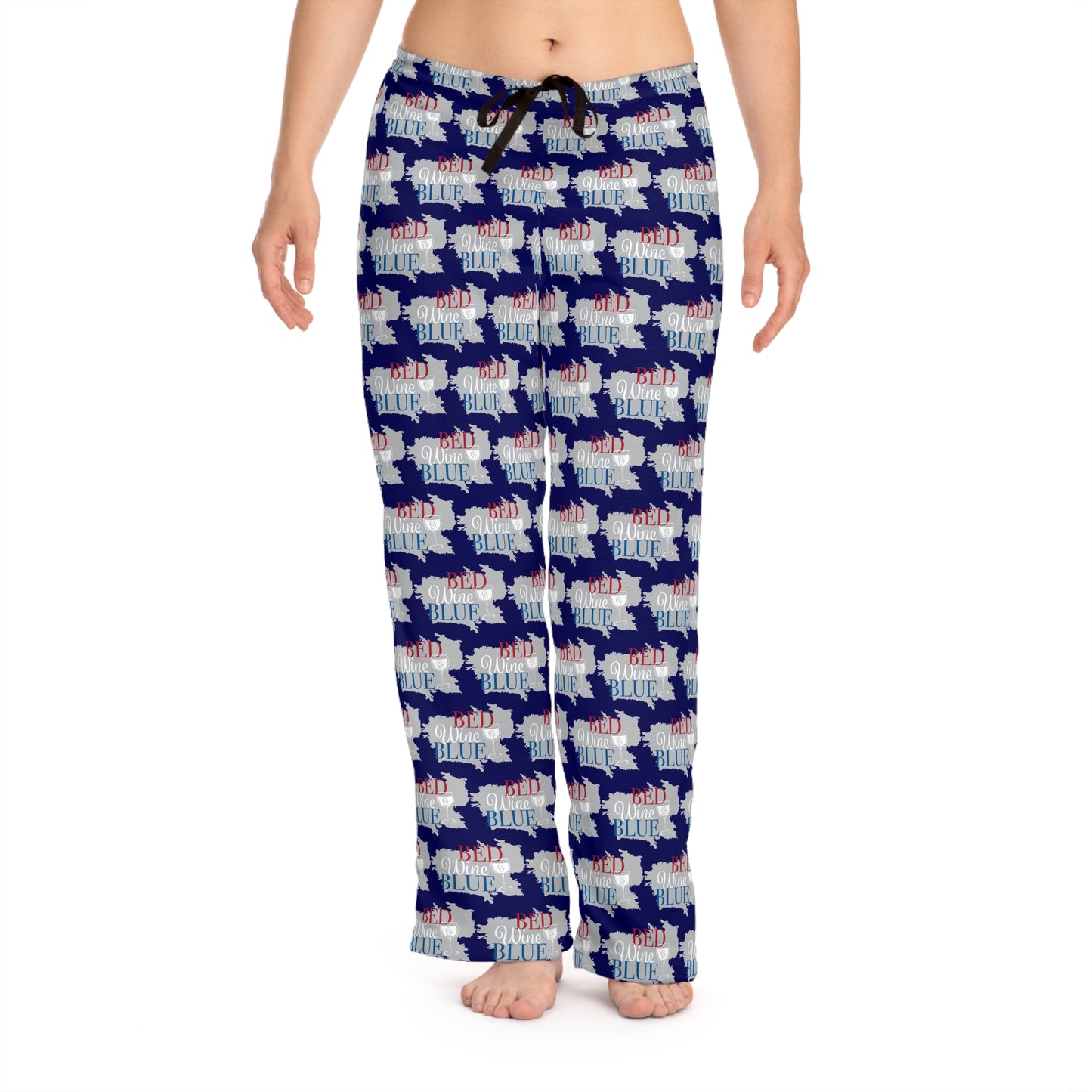 Cozy Women’s Pajama Pants with “Bed Wine Blue” Design, Ideal for Relaxation and Lounging, Perfect for Sleepovers, Holidays, or Self-Care Days, [...]