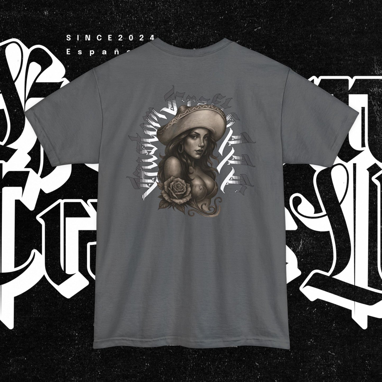TALL-T Senora Street Art Unisex TALL T-Shirt, Graphic Tee for Urban Style, Casual Wear, Gift for Art Lovers, Birthday, Streetwear