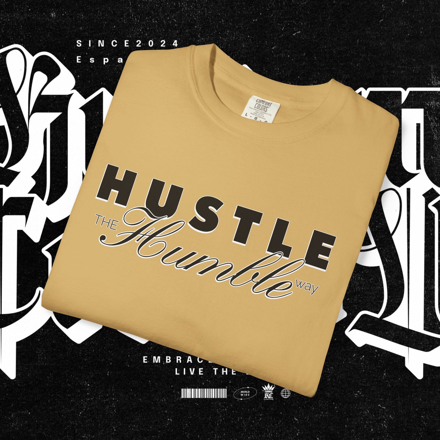 Hustle the Humble Way Unisex T-Shirt, Motivational Tee, Hustler Shirt Men Women, Inspirational Apparel, Positive Vibes Top