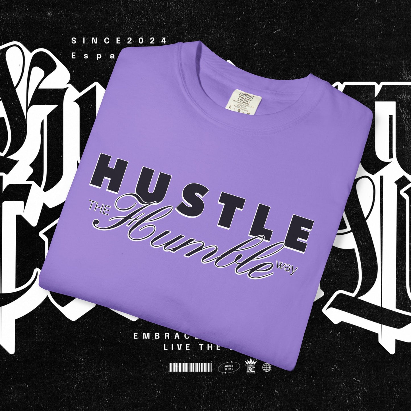 Hustle the Humble Way Unisex T-Shirt, Motivational Tee, Hustler Shirt Men Women, Inspirational Apparel, Positive Vibes Top