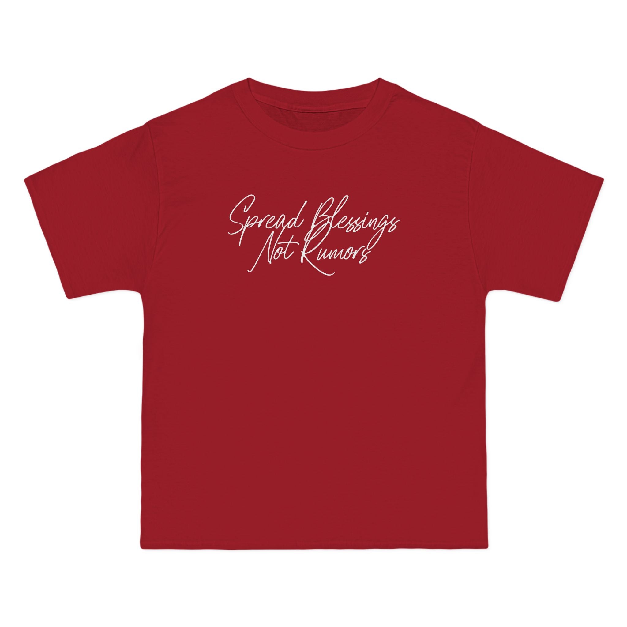 Spread Blessings Not Rumors - Script Tee