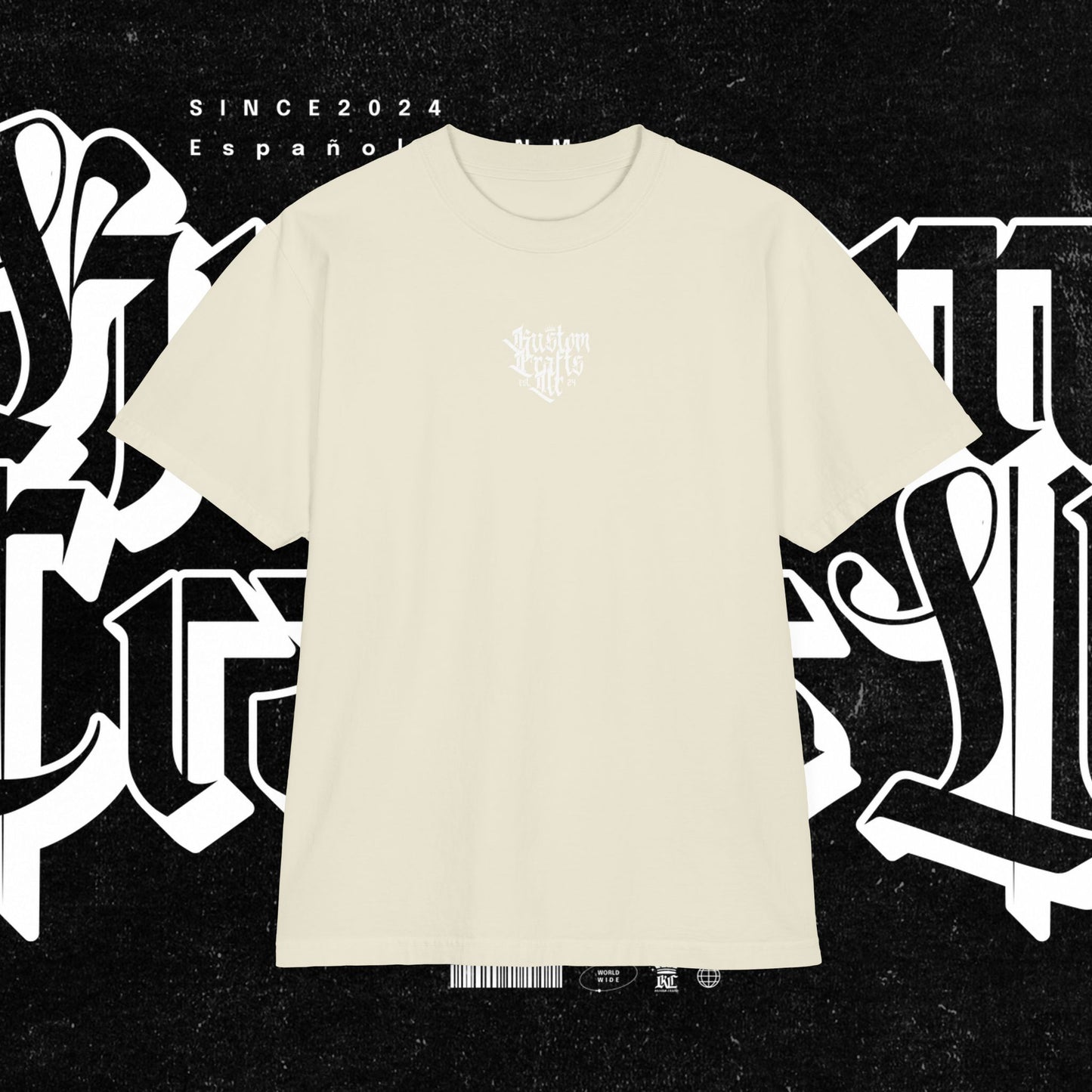 Kustom Crafts LLC Graffiti Shaka Wear T-Shirt, Streetwear Gift, Urban Fashion Tee, Graphic Tee, Music Festival Outfit, Unisex Casual Wear