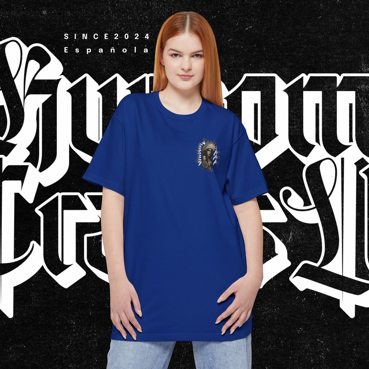 TALL-T Senora Street Art Unisex TALL T-Shirt, Graphic Tee for Urban Style, Casual Wear, Gift for Art Lovers, Birthday, Streetwear