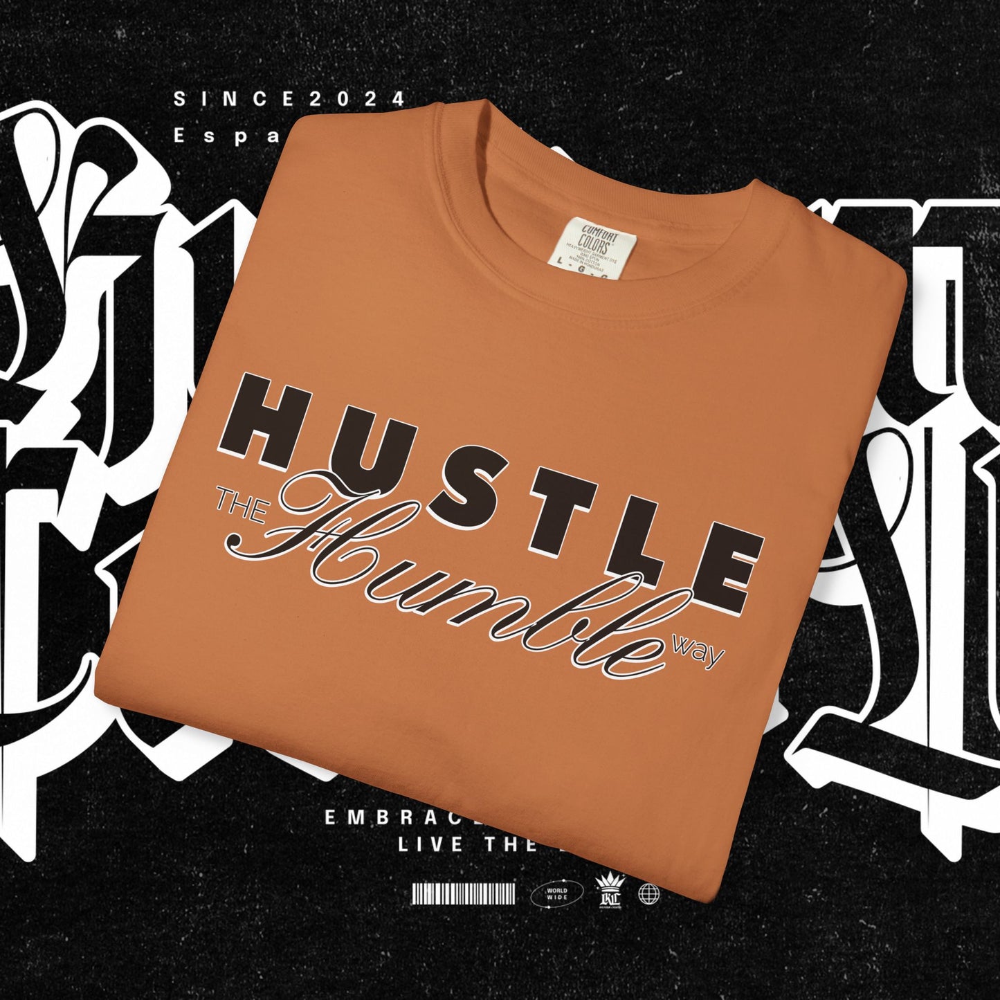 Hustle the Humble Way Unisex T-Shirt, Motivational Tee, Hustler Shirt Men Women, Inspirational Apparel, Positive Vibes Top
