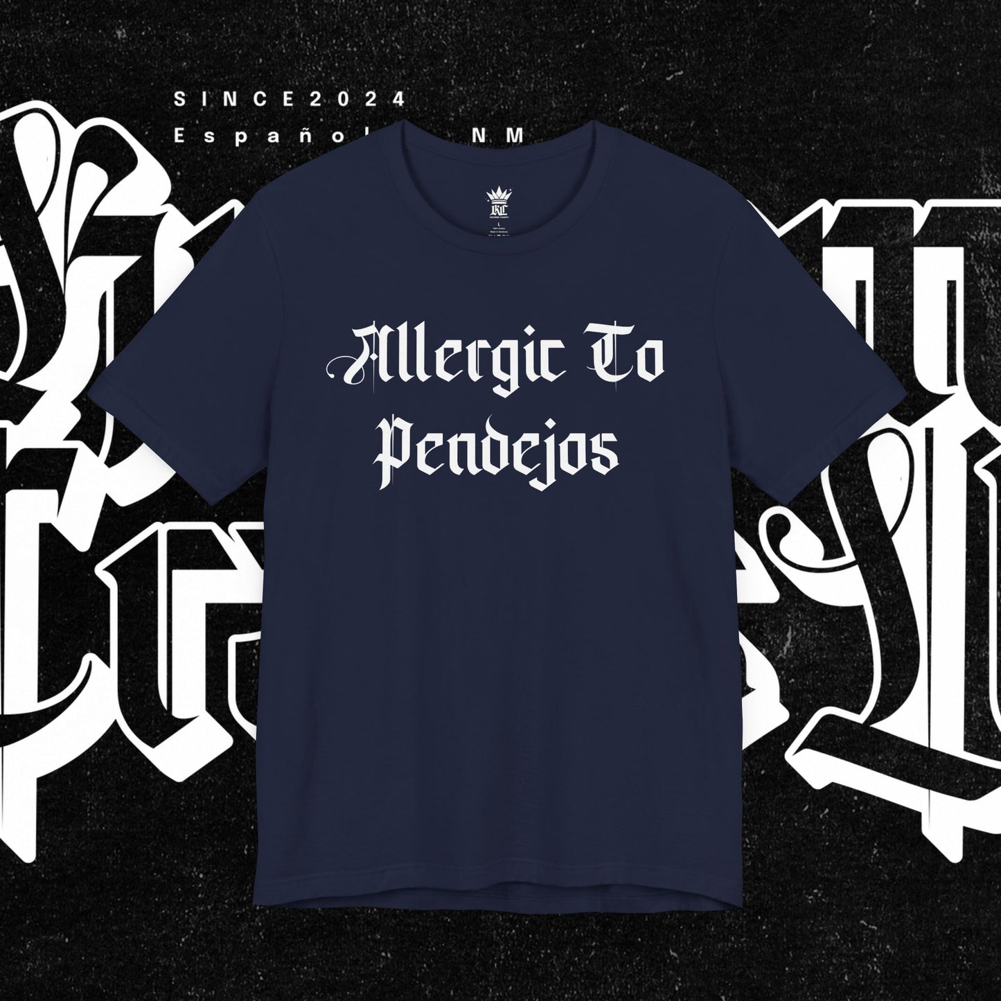 Allergic to Pendejos Unisex Jersey Tee | Casual Humor Shirt | Gift for Friends, Birthday, Humor Apparel, Everyday Wear
