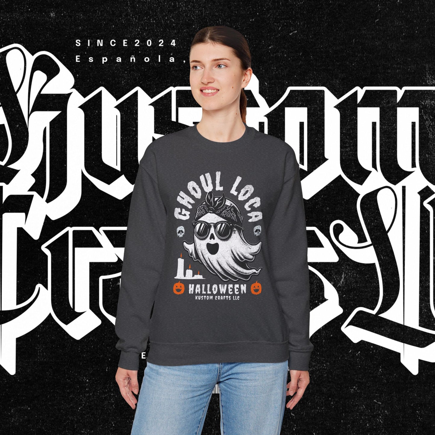 Ghoul Loca Halloween Sweatshirt, Cozy Unisex Crewneck for Fall Celebrations, Perfect for Halloween Parties, Ghost Lover Gift, Festival [...]