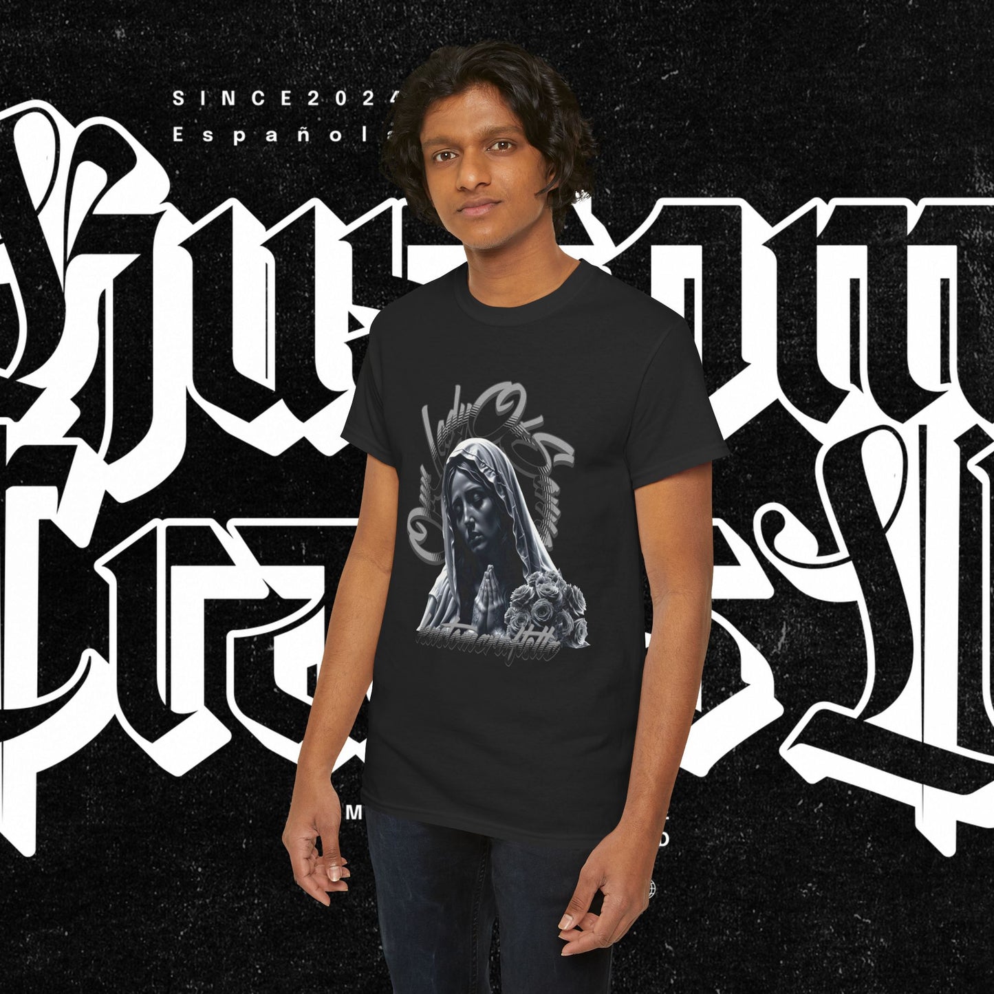 Our Lady Of Sorrow Unisex Heavy Cotton Tee with Unique Artistic Design, Vintage Style T-Shirt, Casual Everyday Wear, Graphic Tee for Men and Women, Gift [...]