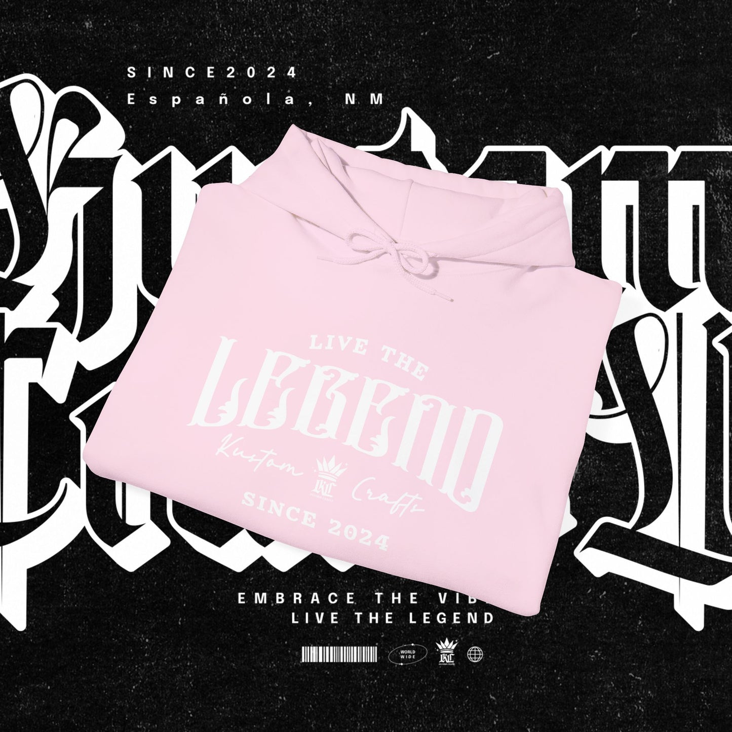 Live the Legend | Cozy Unisex Hoodie for Any Occasion, Gift for Friends, Streetwear Style