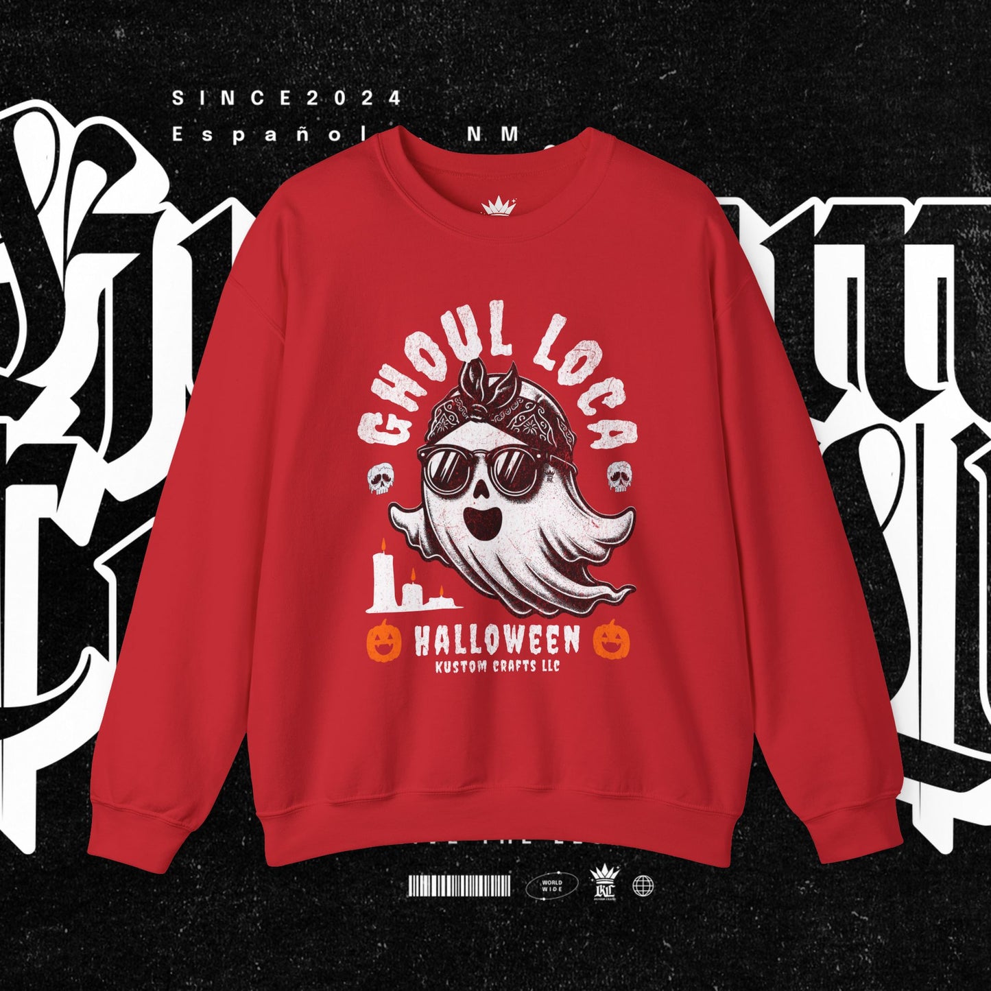 Ghoul Loca Halloween Sweatshirt, Cozy Unisex Crewneck for Fall Celebrations, Perfect for Halloween Parties, Ghost Lover Gift, Festival [...]