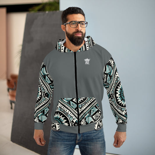 Southwest (Dark-Grey) Zip Hoodie