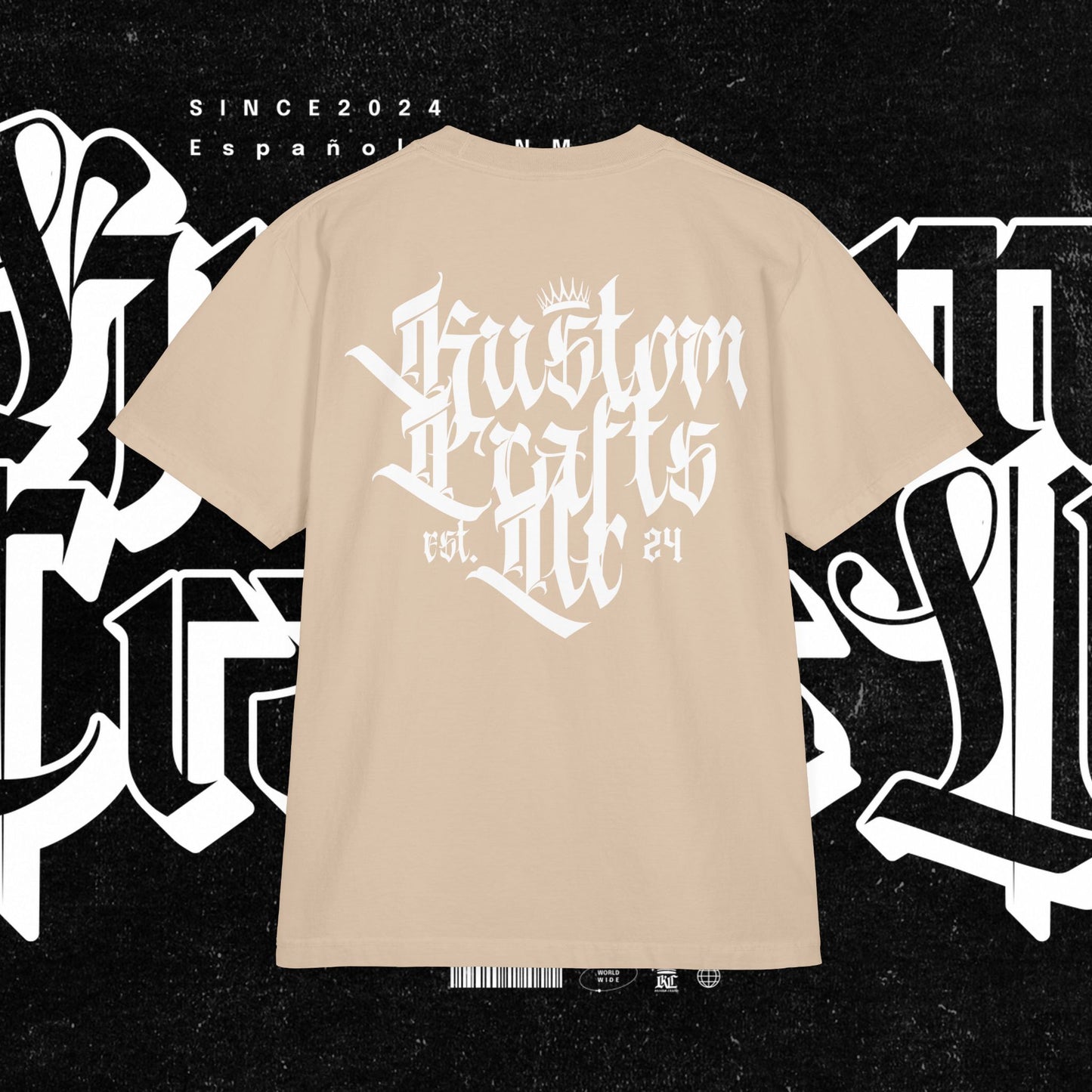 Kustom Crafts LLC Graffiti Shaka Wear T-Shirt, Streetwear Gift, Urban Fashion Tee, Graphic Tee, Music Festival Outfit, Unisex Casual Wear