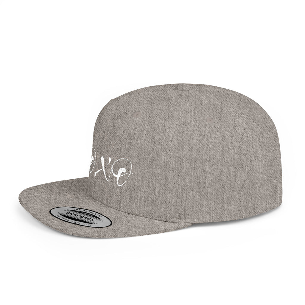 XOXO embroidered Flat Bill Snapback